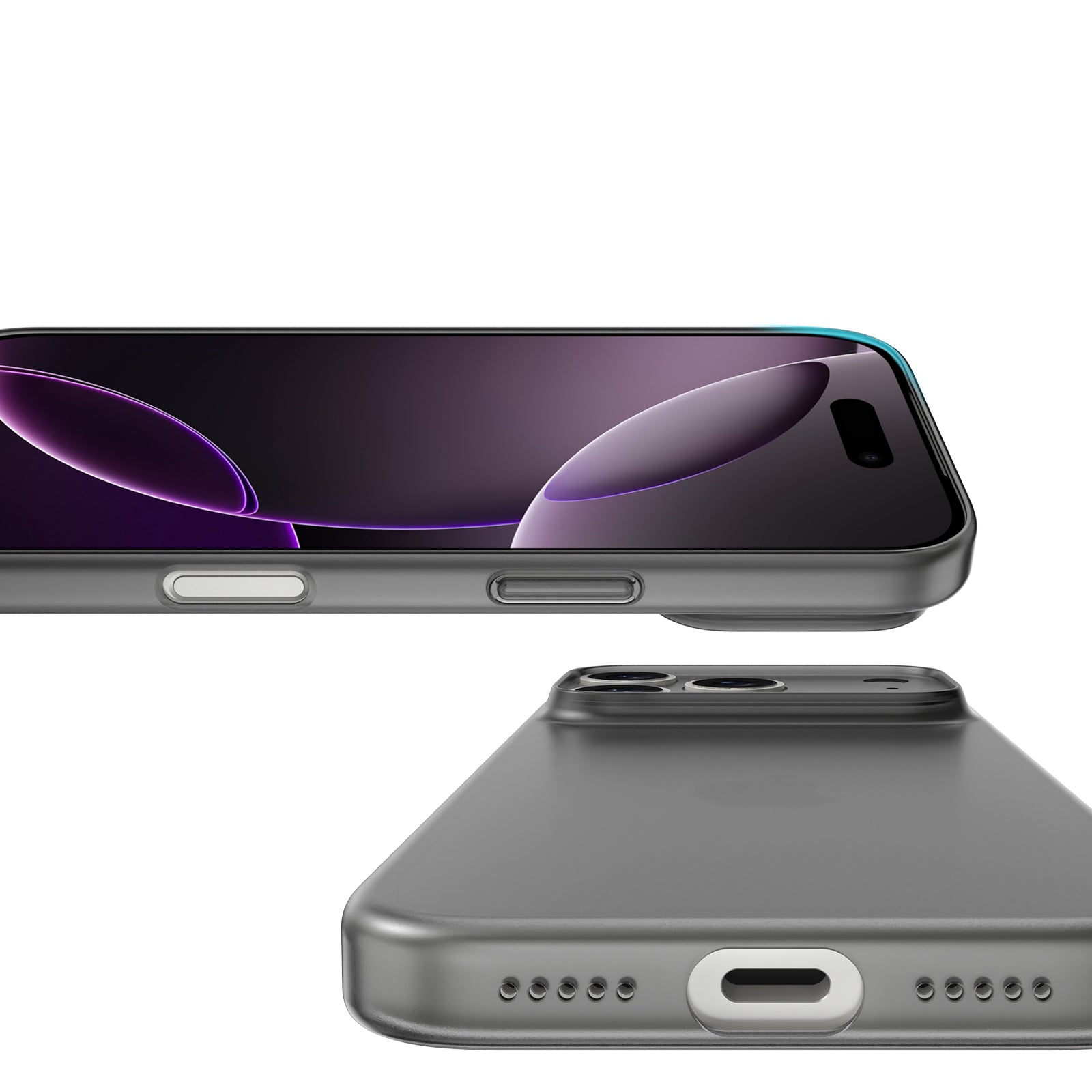 CELLBEE® iPhone 17 Pro Hülle – Ultra Slim Case – Simple Gray
