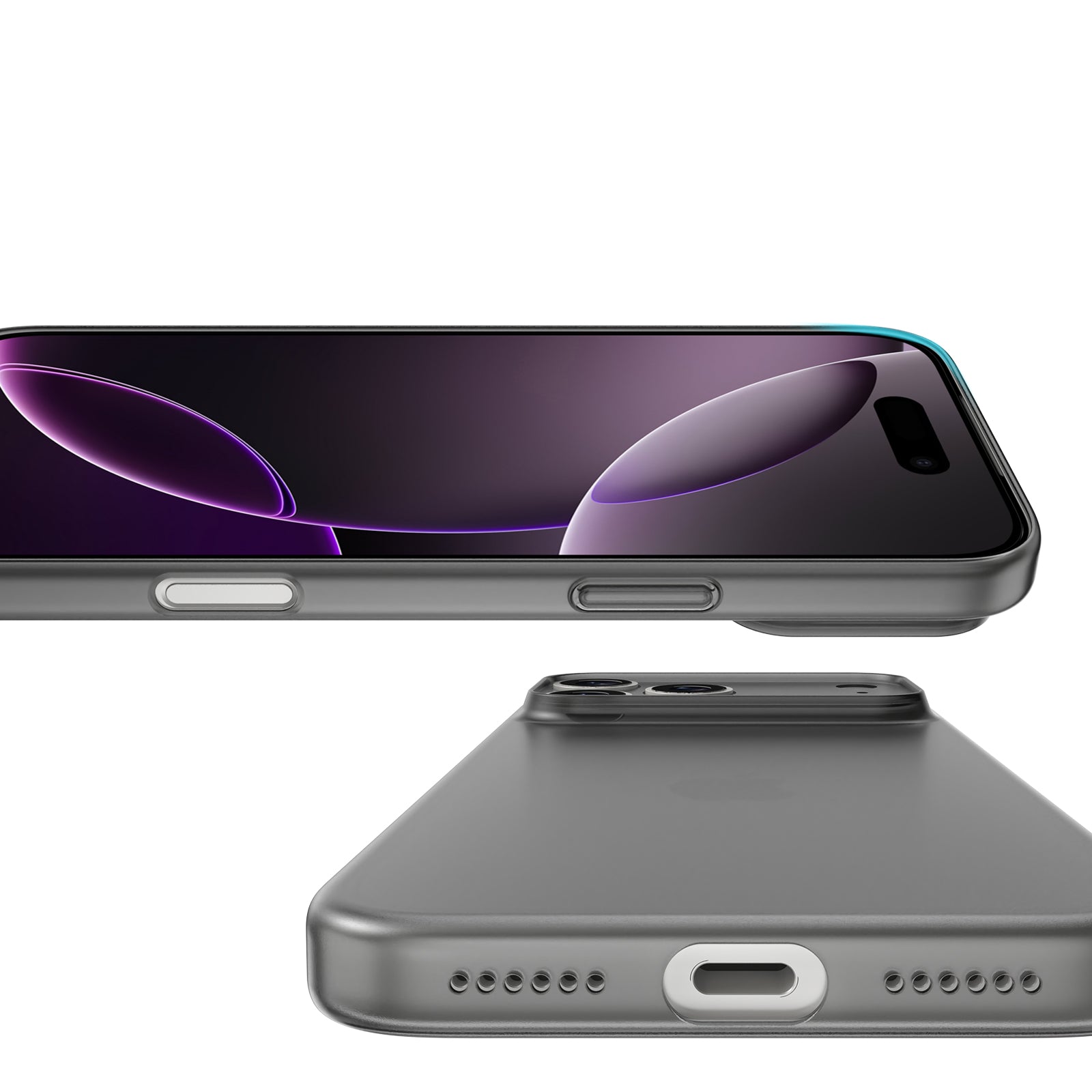 CELLBEE® iPhone 17 Pro Max Hülle – Ultra Slim Case – Simple Gray