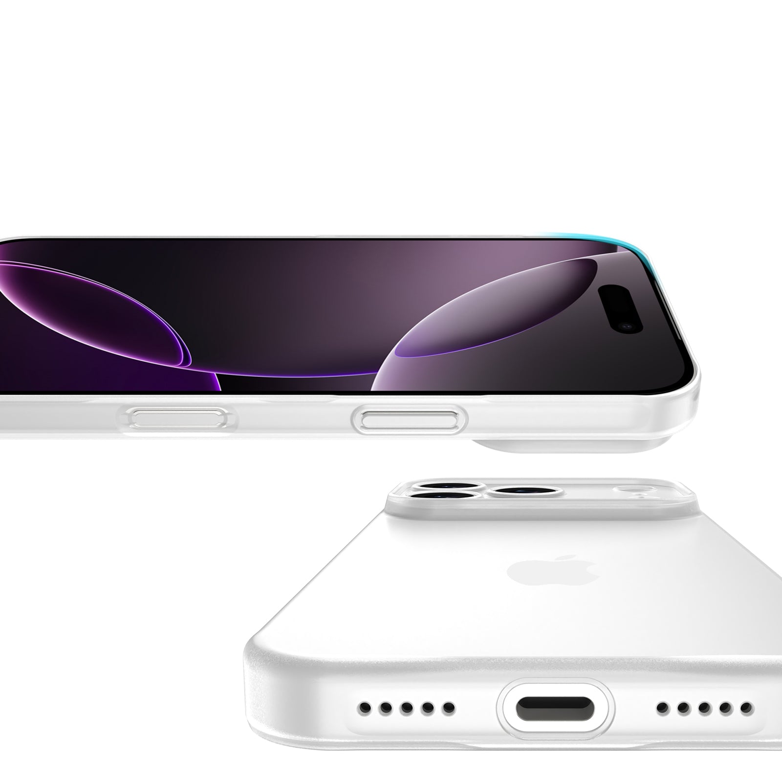 CELLBEE® iPhone 17 Pro Hülle – Ultra Slim Case – Milky Transparent