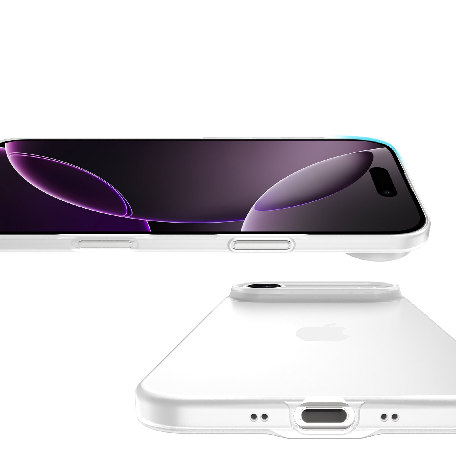 iPhone 17 Air Ultra Slim Case – Milky Transparent