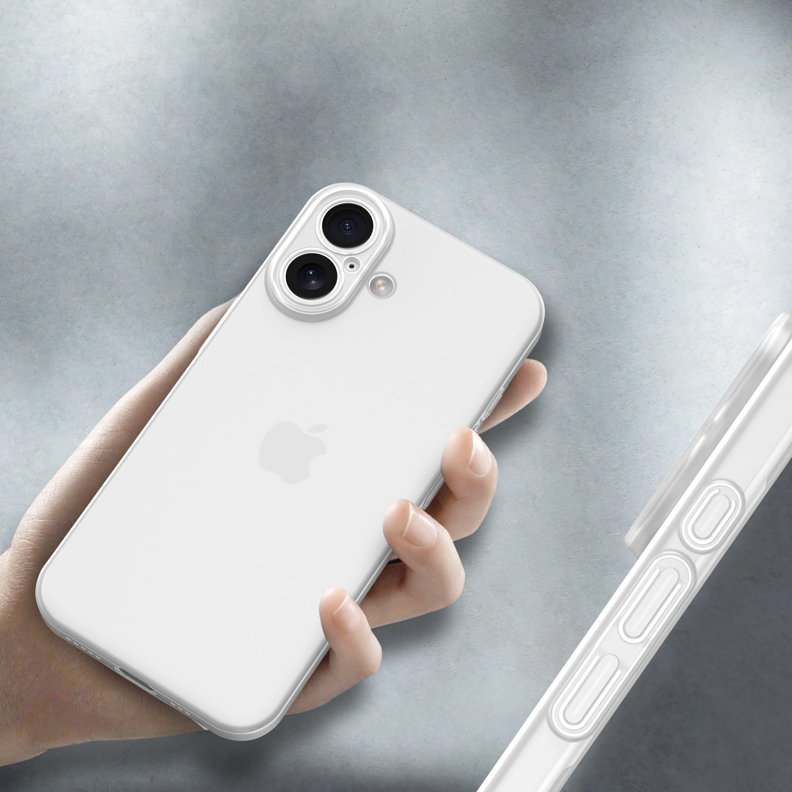 CELLBEE® iPhone 17 Hülle – Ultra Slim Case – Milky Transparent