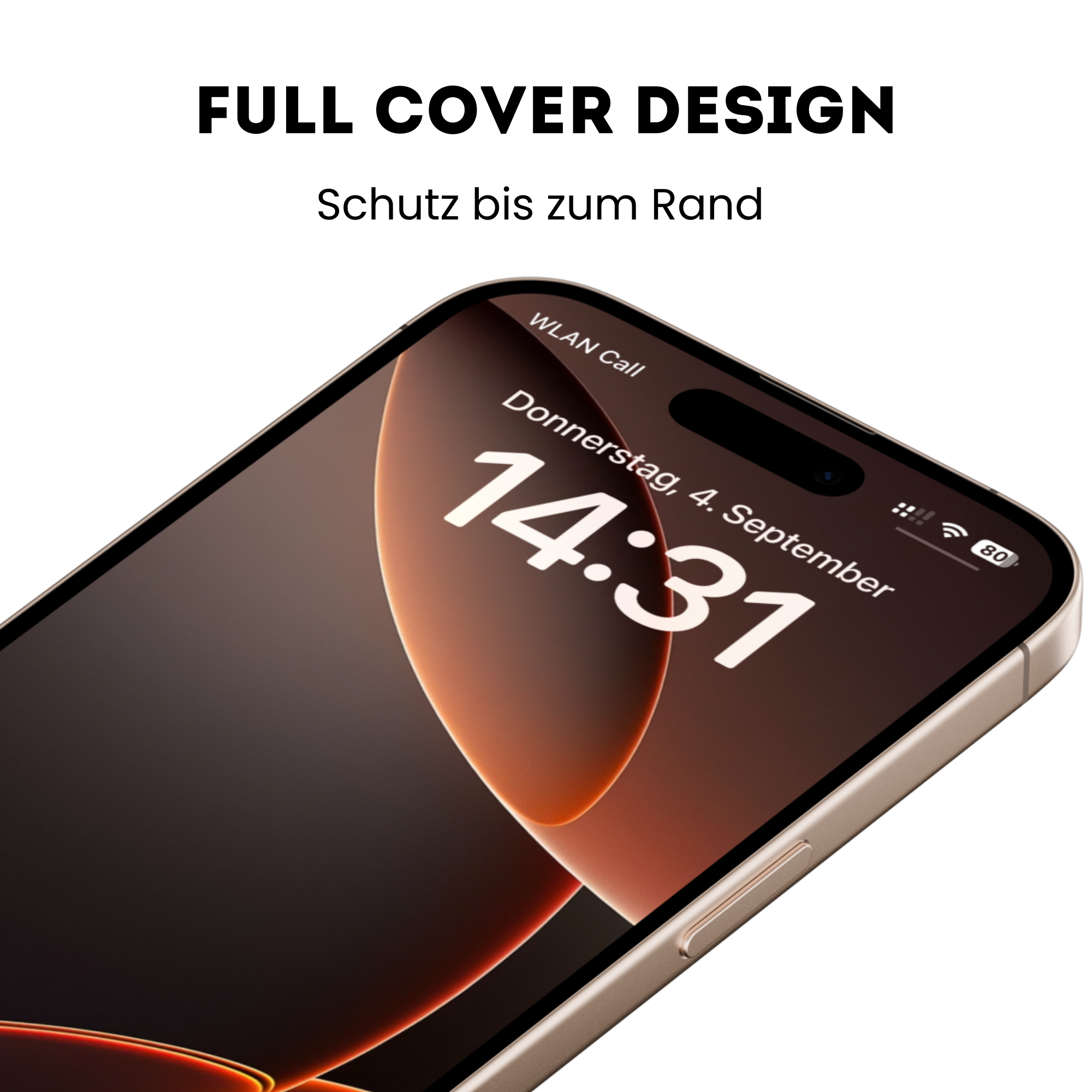 "The Curved Resin" Panzerglas - iPhone 17 Displayschutz