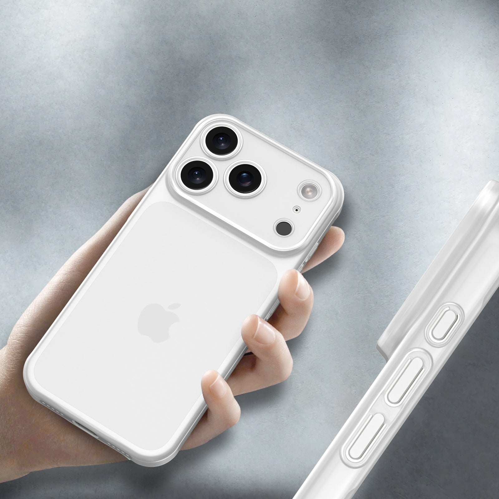 CELLBEE® iPhone 17 Pro Hülle – Ultra Slim Case – Milky Transparent