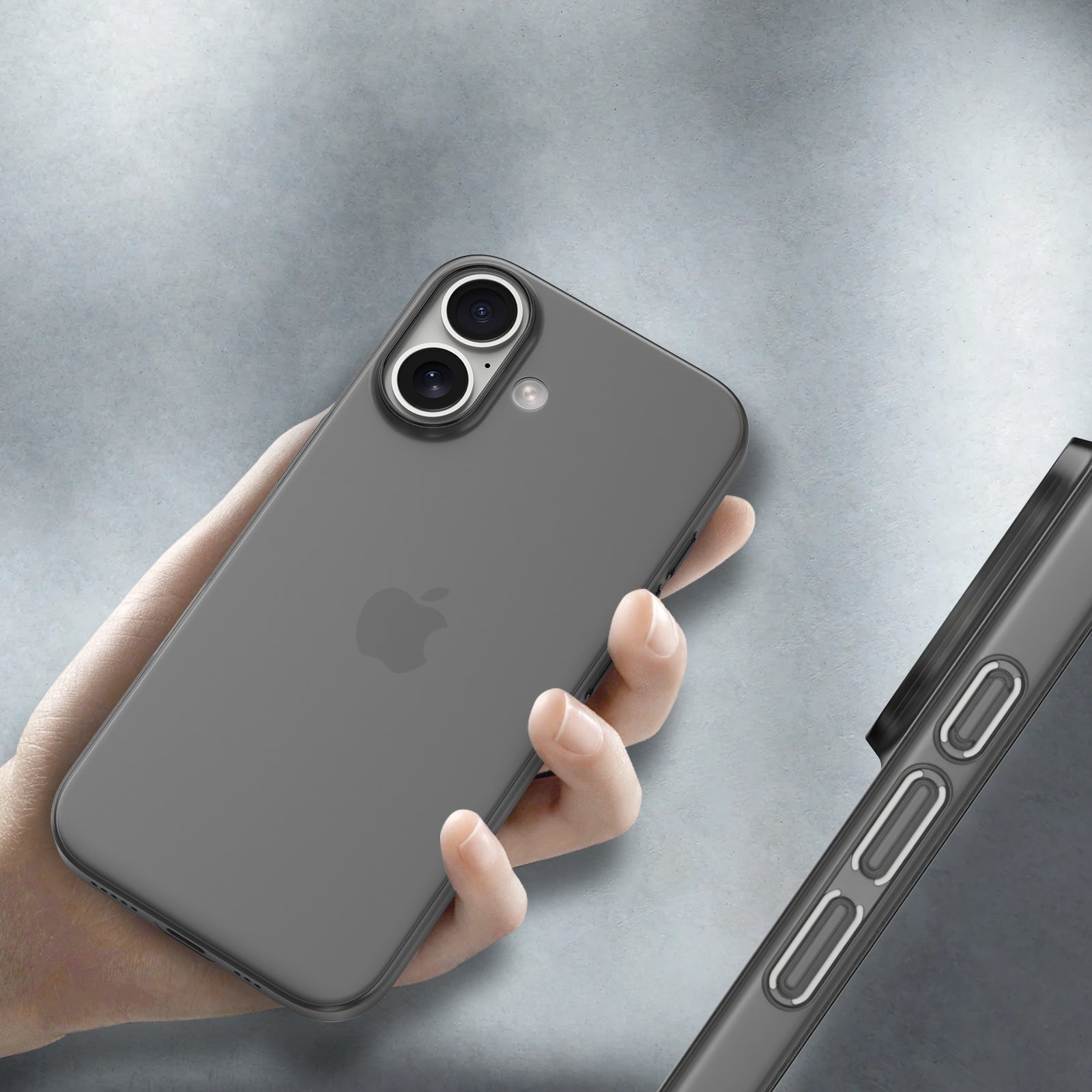 CELLBEE® iPhone 17 Hülle – Ultra Slim Case – Simple Gray