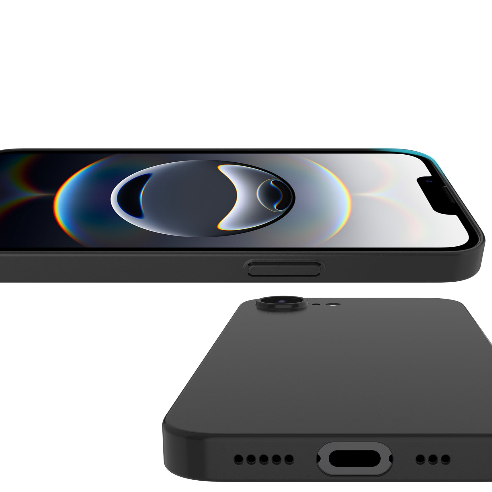 iPhone 16e Hülle Ultra Slim -Deep Black - Hülle iPhone