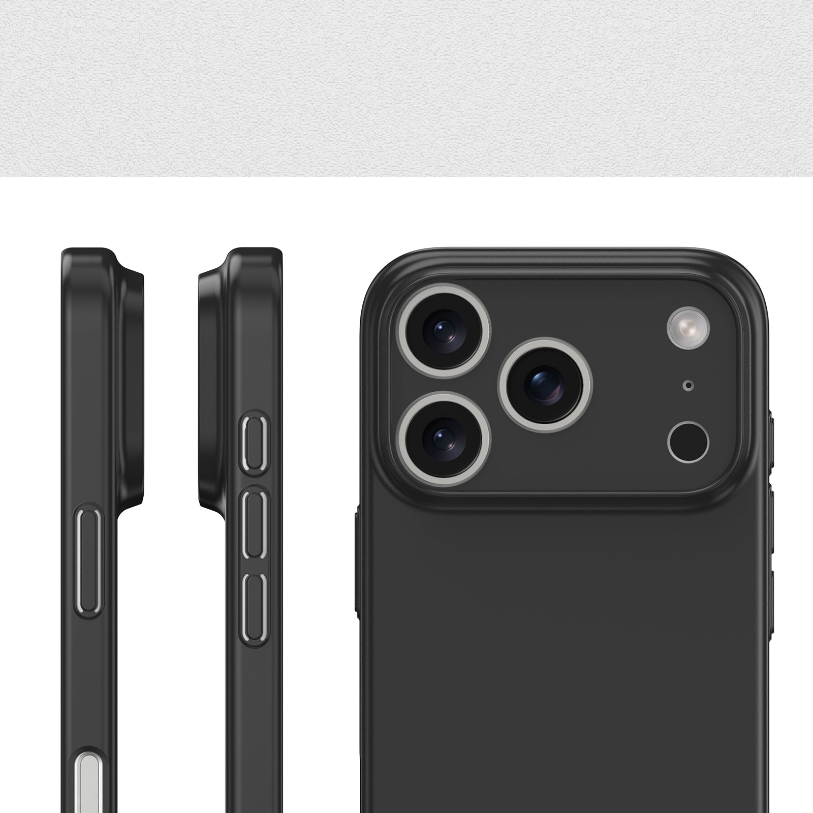 CELLBEE® iPhone 17 Pro Hülle – Ultra Slim Case – Deep Black