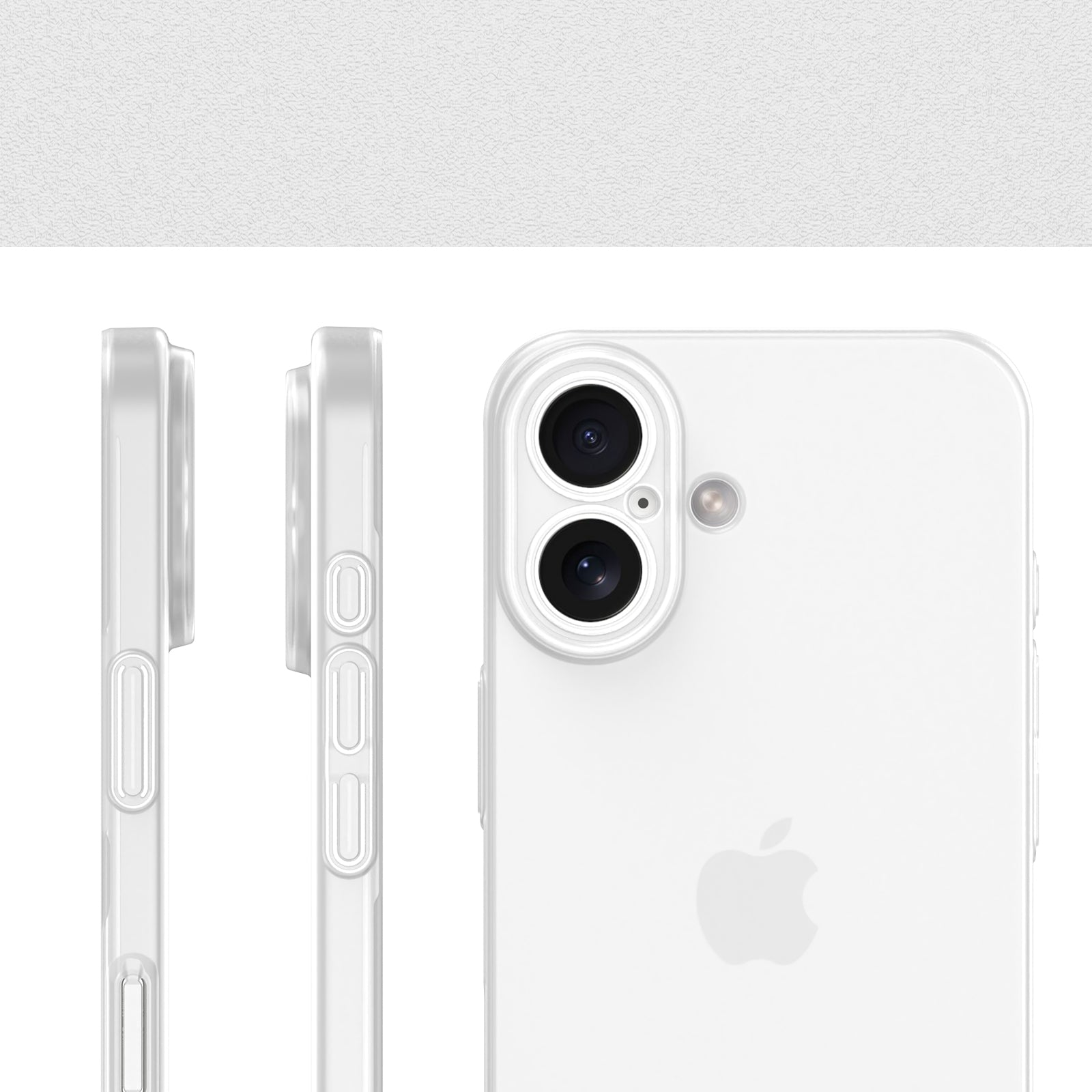 CELLBEE® iPhone 17 Hülle – Ultra Slim Case – Milky Transparent