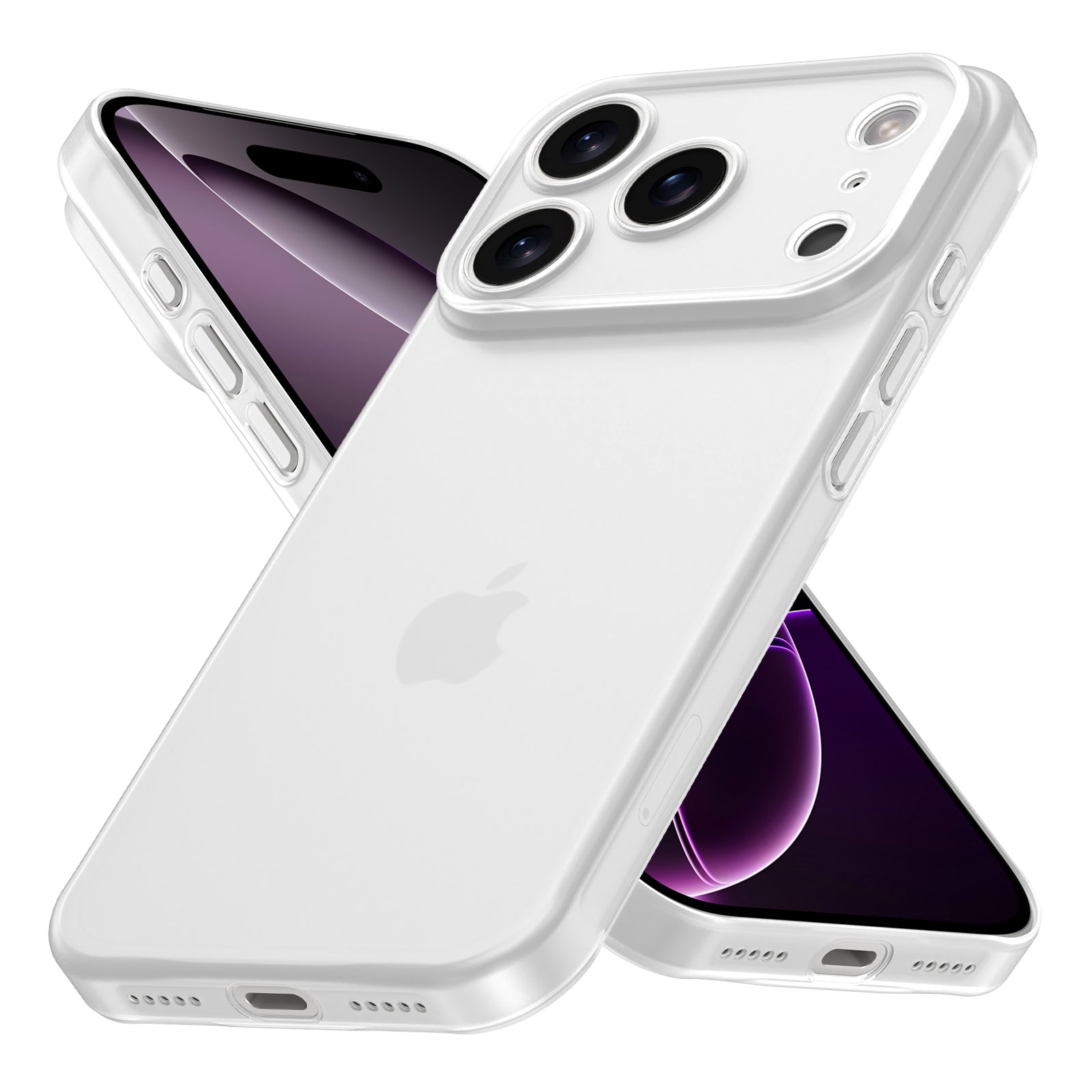 CELLBEE® iPhone 17 Pro Hülle – Ultra Slim Case – Milky Transparent
