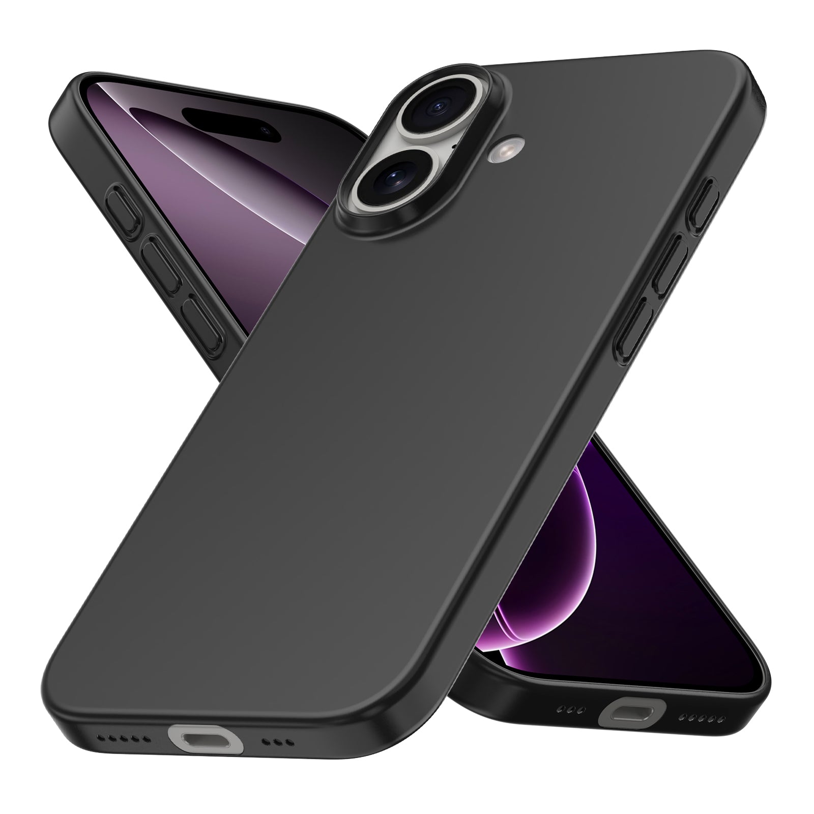 CELLBEE® iPhone 17 Hülle – Ultra Slim Case – Deep Black