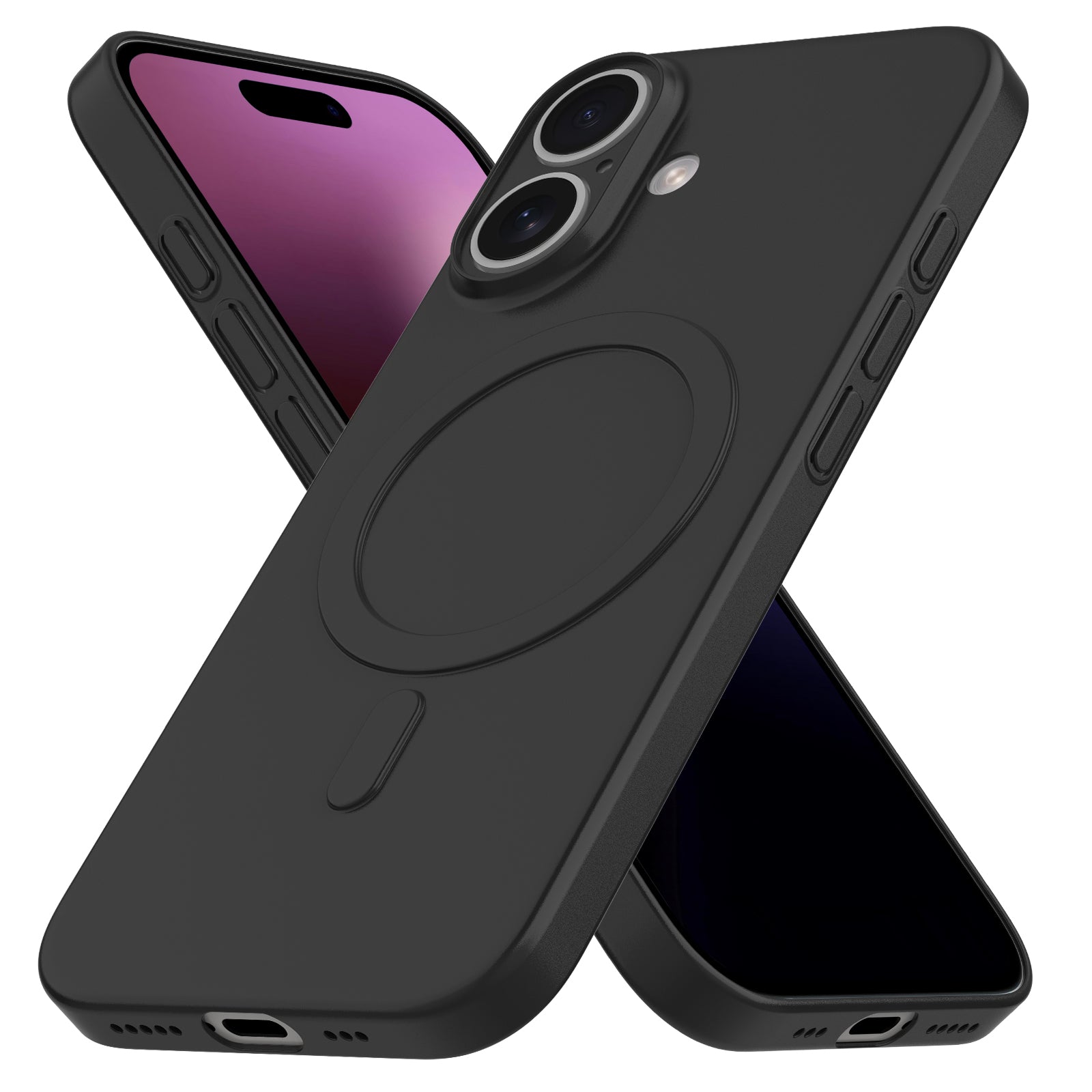 iPhone 16 Plus Hülle Deep Black MagSafe kaufen