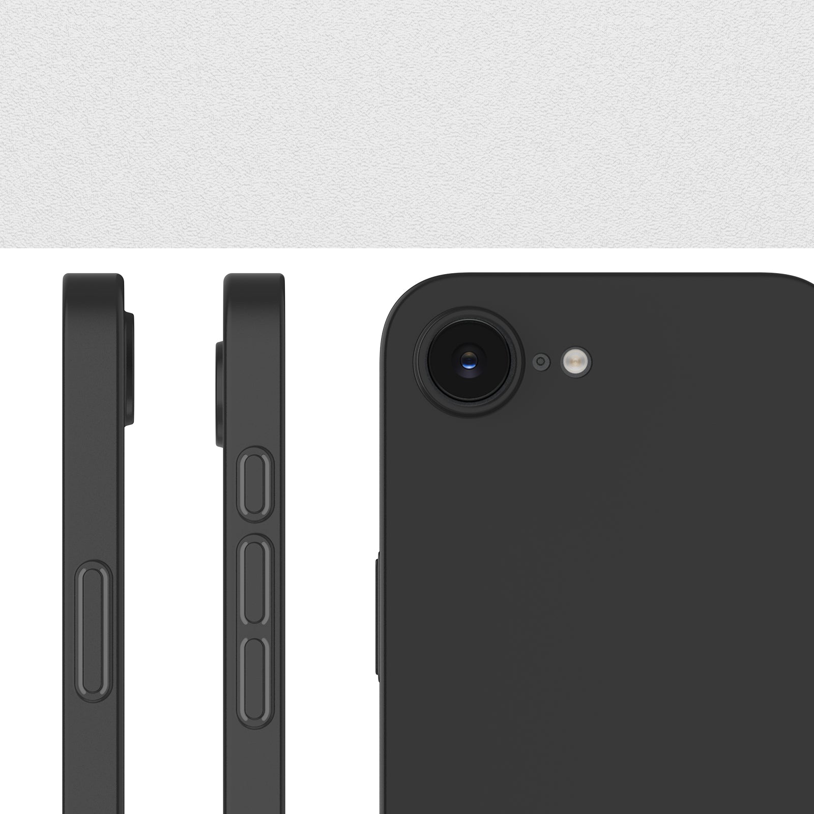 iPhone 16e Hülle Ultra Slim -Deep Black - Hülle iPhone