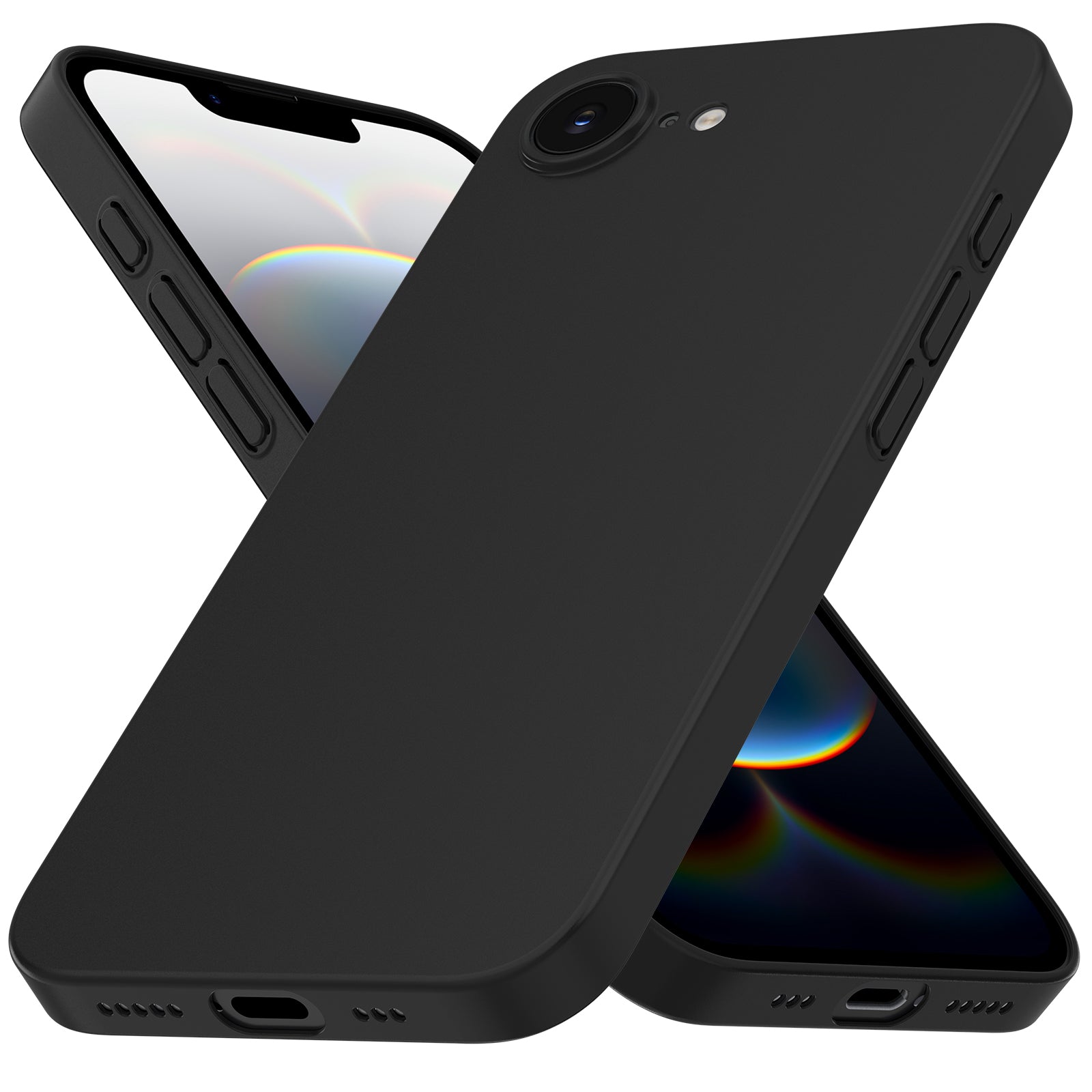 iPhone 16e Hülle Ultra Slim -Deep Black - Hülle iPhone