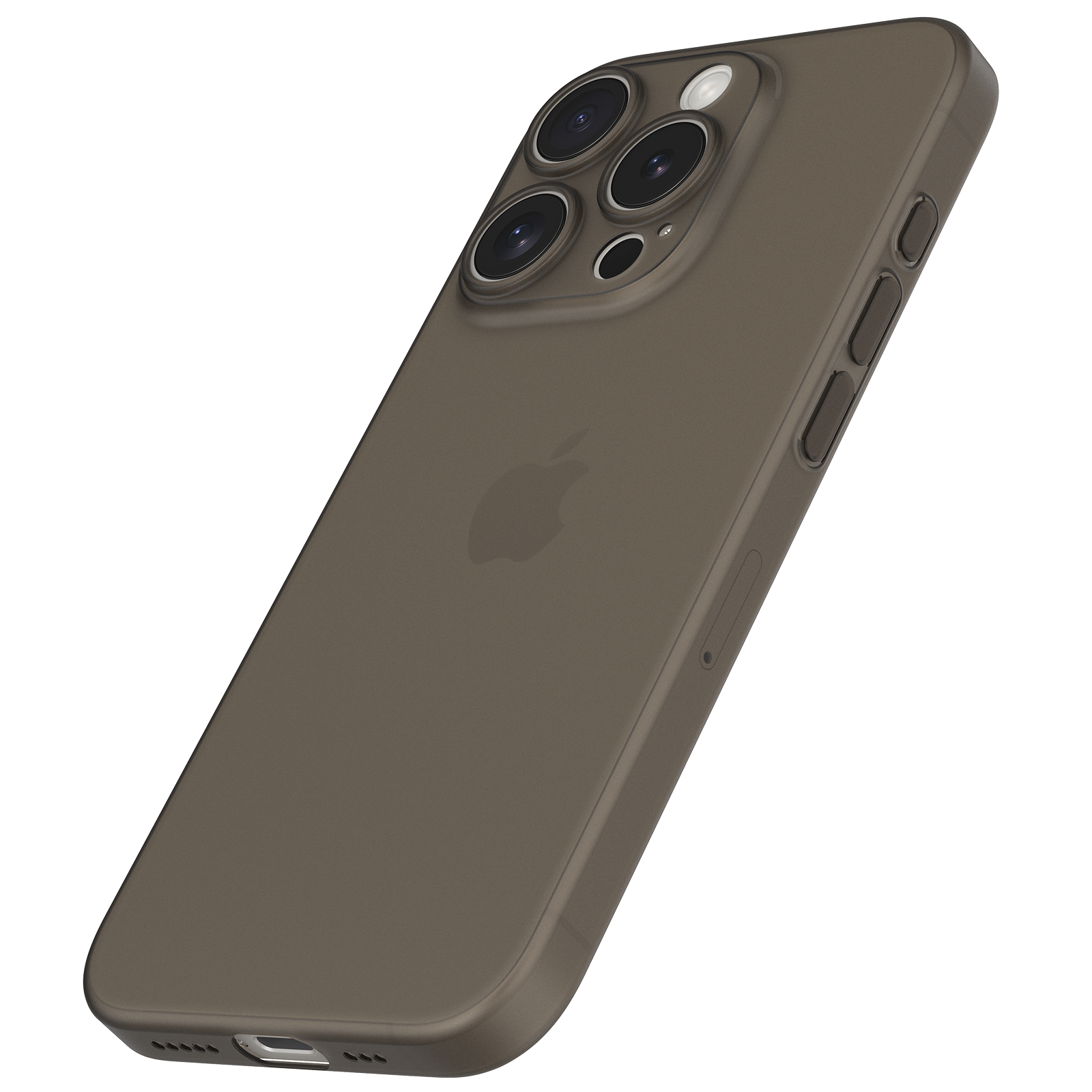 iPhone 16 Pro Max Hülle - Ultra Slim Case - Simple Gray