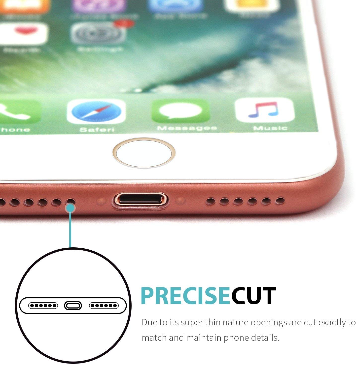 iPhone 7/8/SE Ultra Slim Case Soigné Rosé
