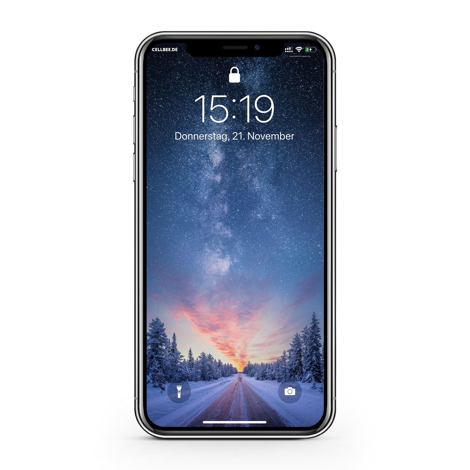 "the Curved" mit Mesh-Cover - iPhone 11 Displayschutz
