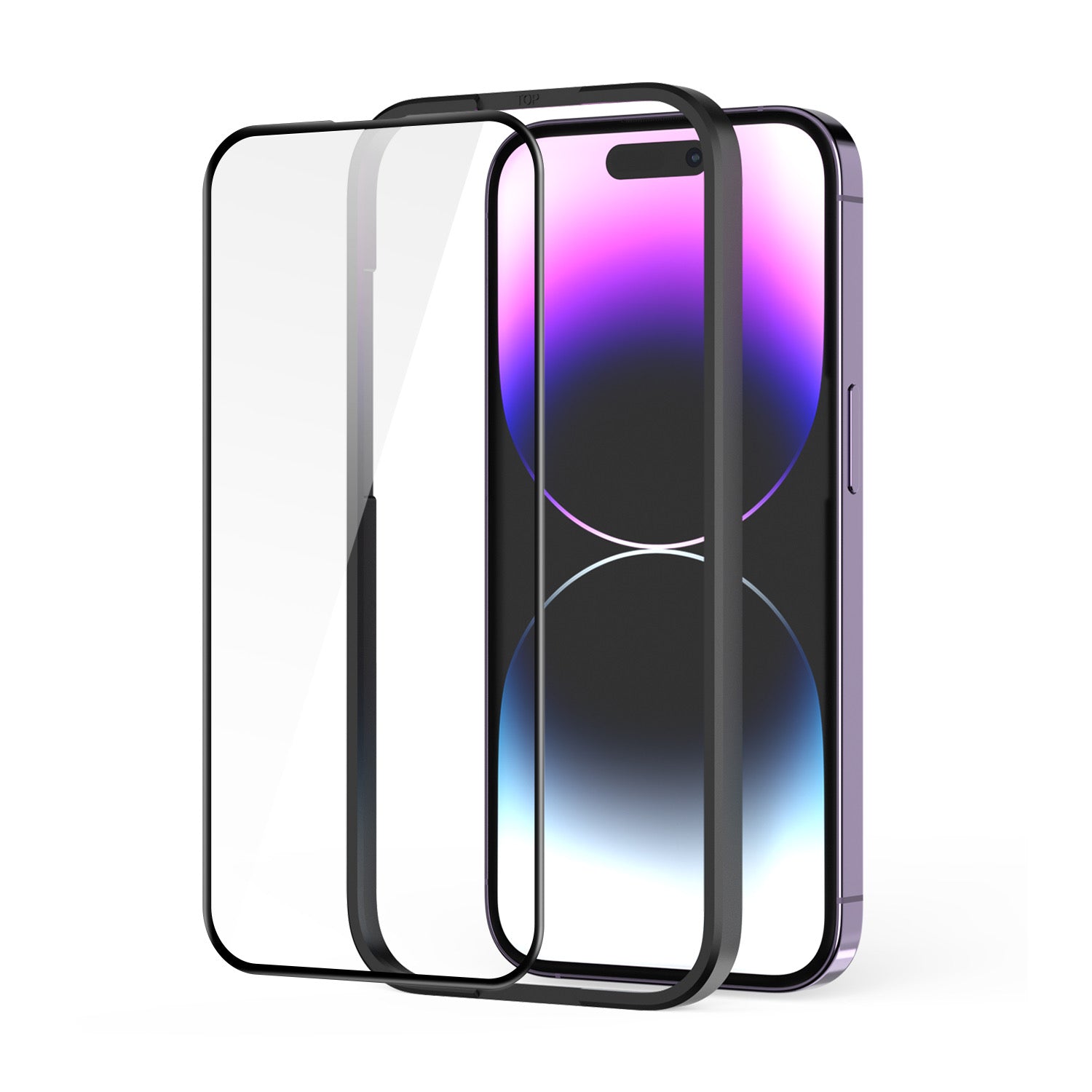 "The Curved" Panzerglas - iPhone 14 Pro Premium Displayschutz