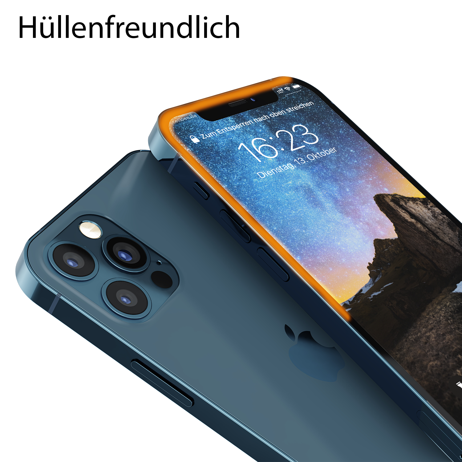 "The Fusion" - iPhone 12 Pro Displayschutz