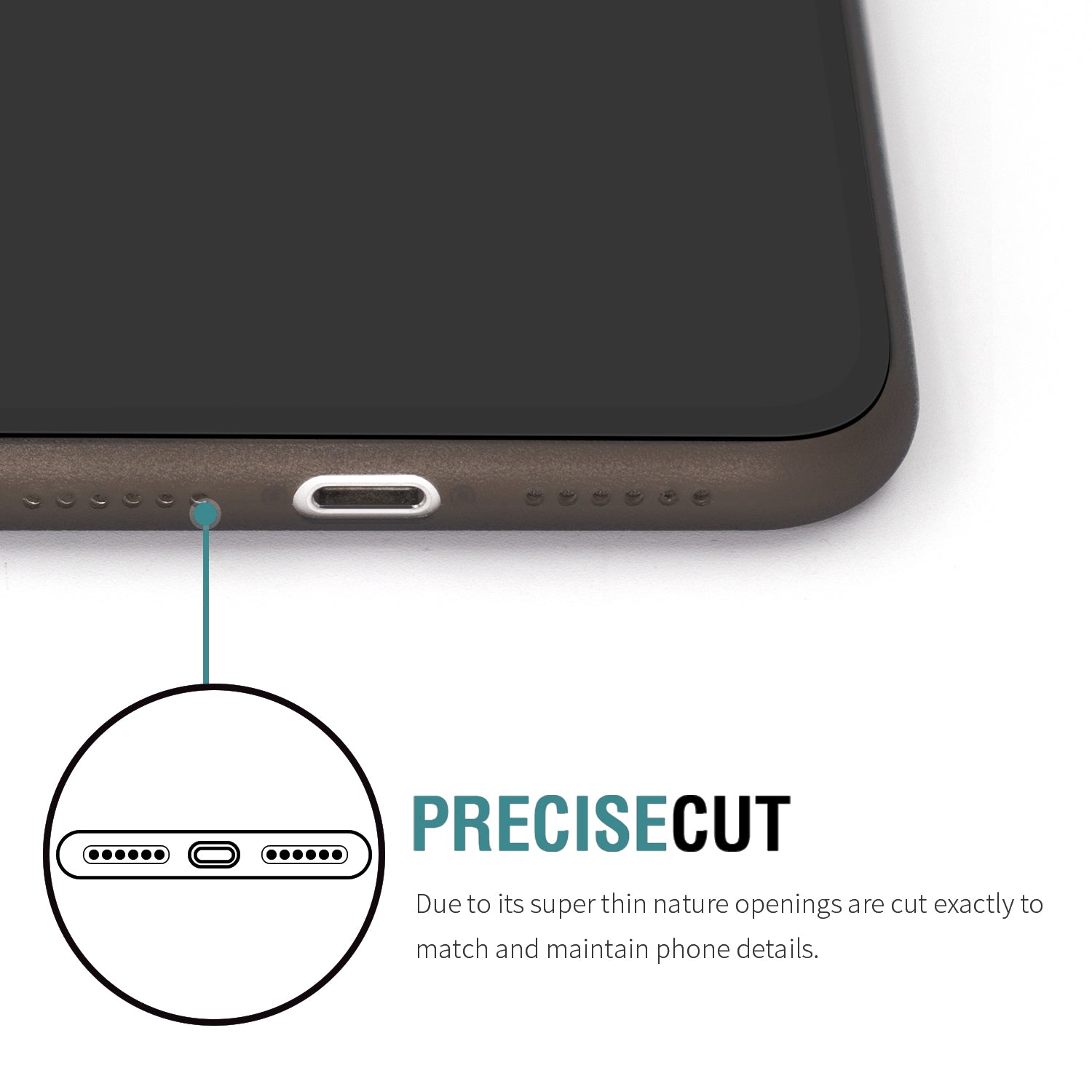 <transcy>iPhone 11 Ultra Slim Grip Case Frosted Black</transcy>