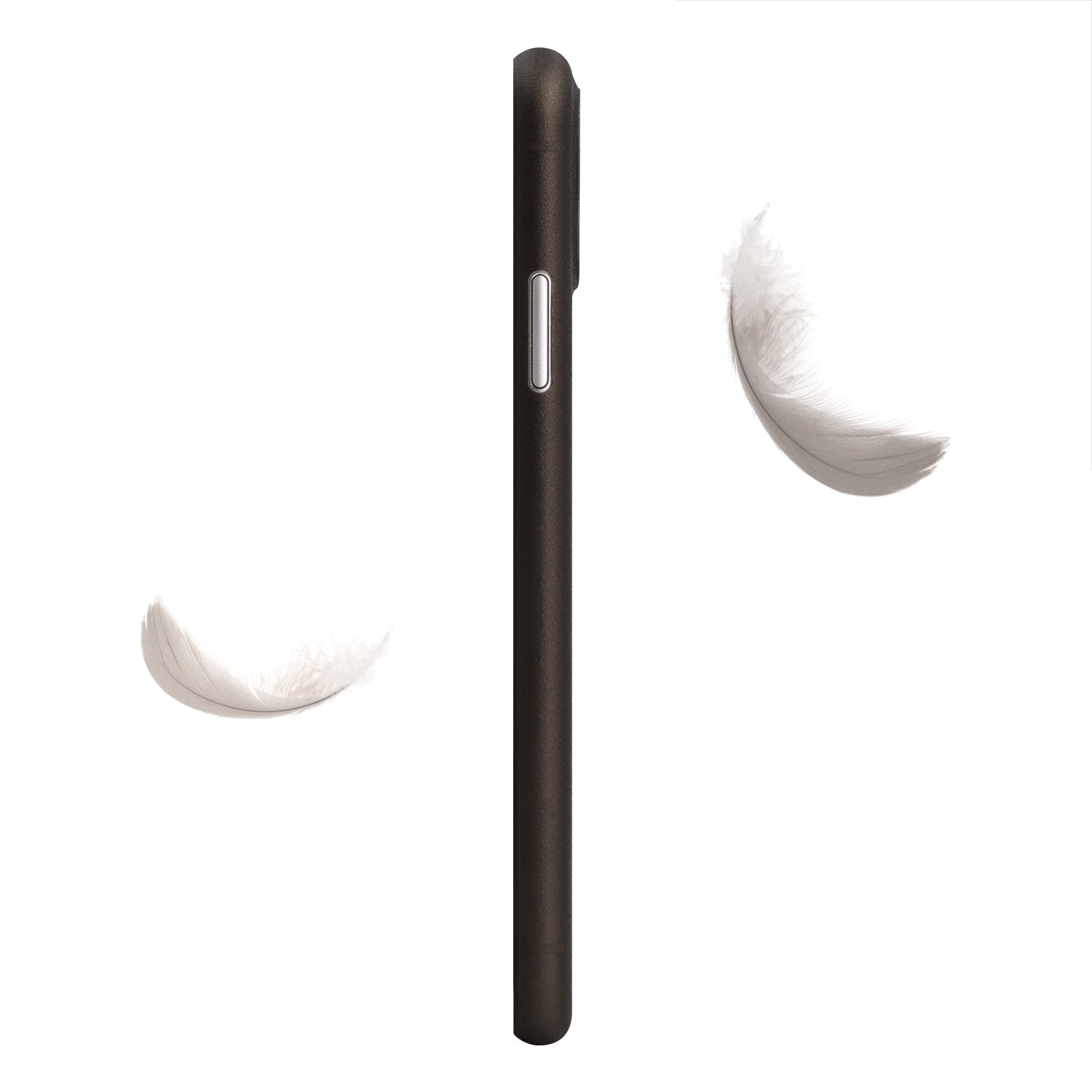 <transcy>iPhone 11 Ultra Slim Grip Case Frosted Black</transcy>