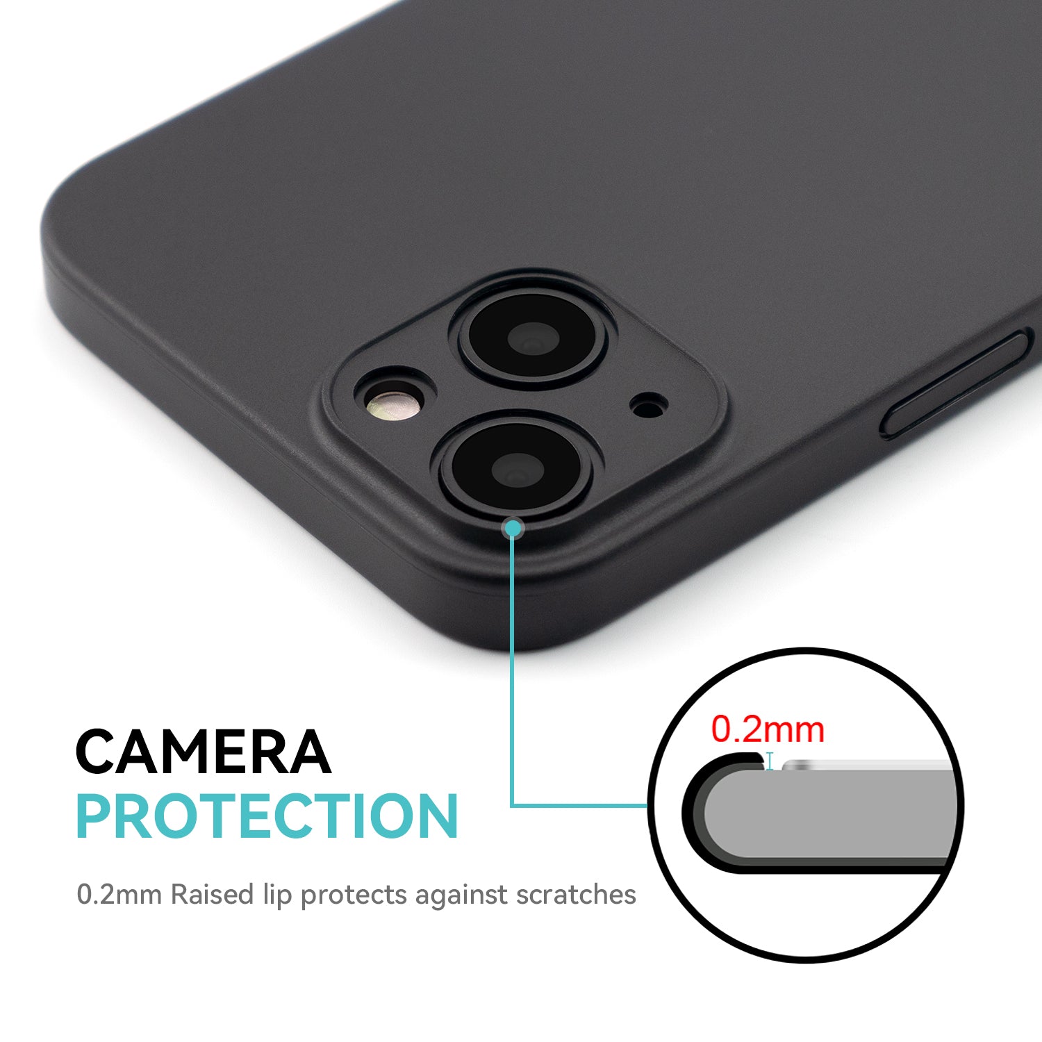 iPhone 13 Ultra Slim Case - Deep Black