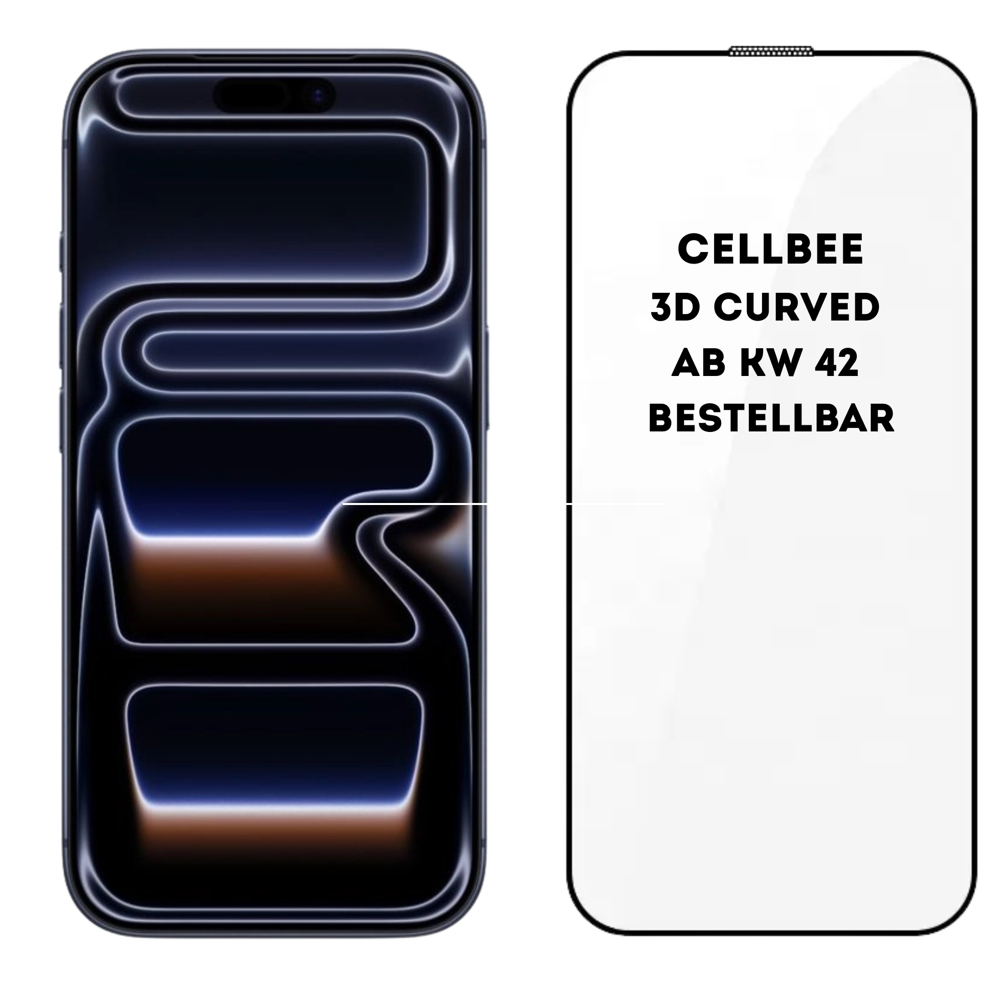 "The Curved 3D" Panzerglas - iPhone 17 Pro Max Displayschutz