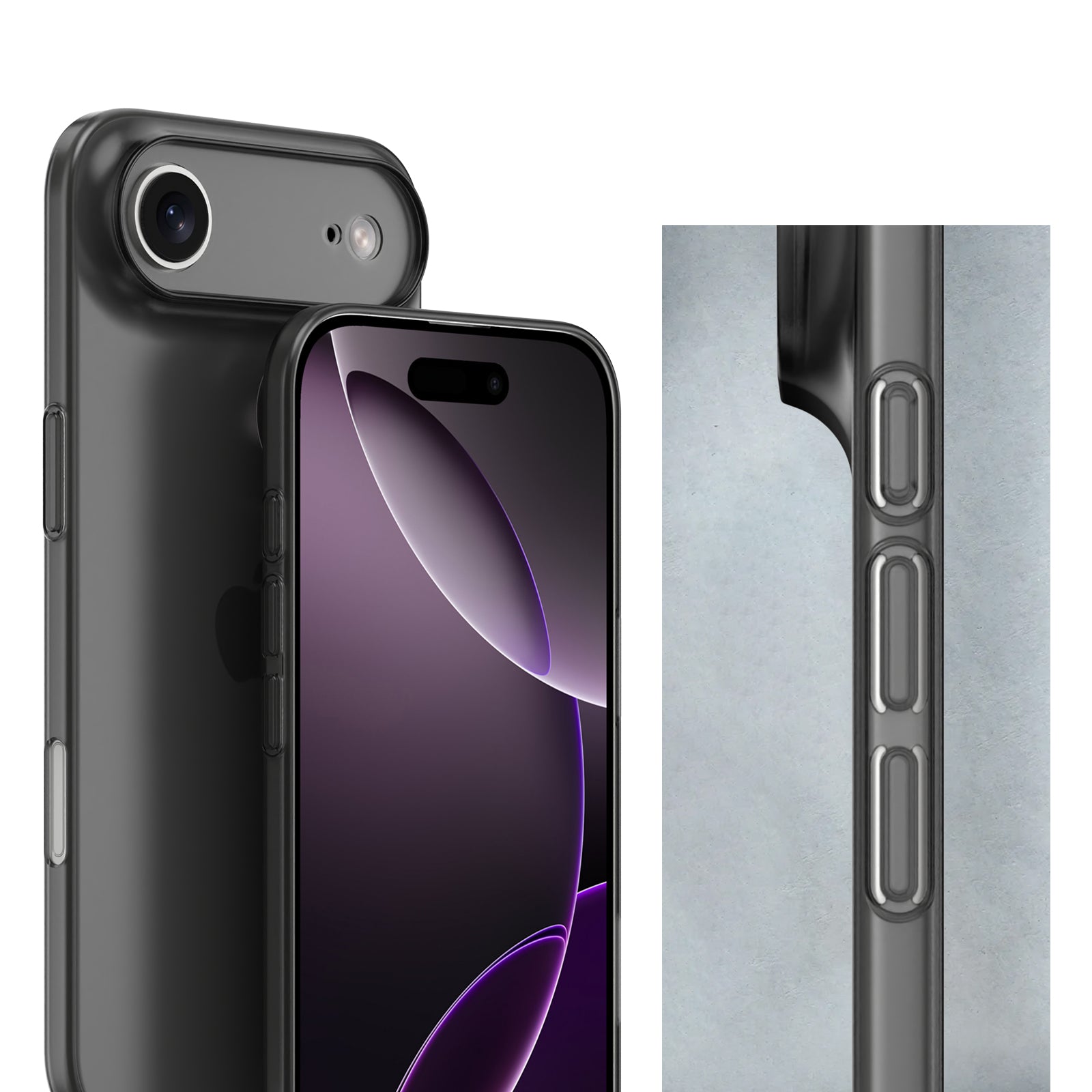 iPhone 17 Air Ultra Slim Case – Simple Gray