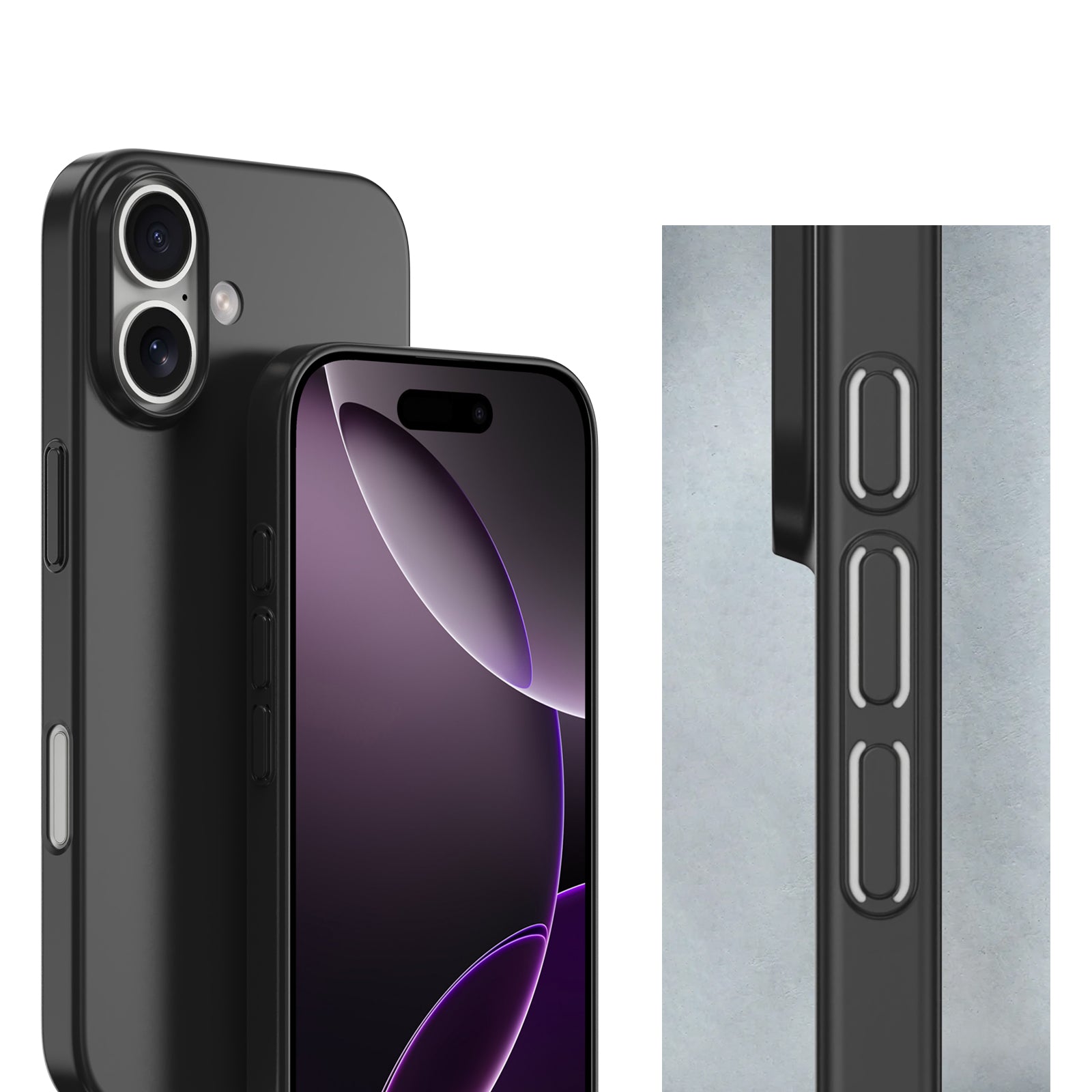 CELLBEE® iPhone 17 Hülle – Ultra Slim Case – Deep Black