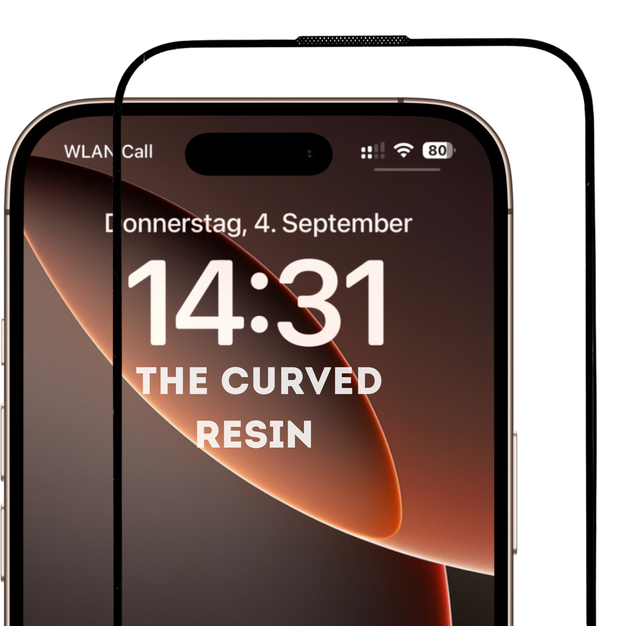 "The Curved Resin" Panzerglas - iPhone 17 Air Displayschutz