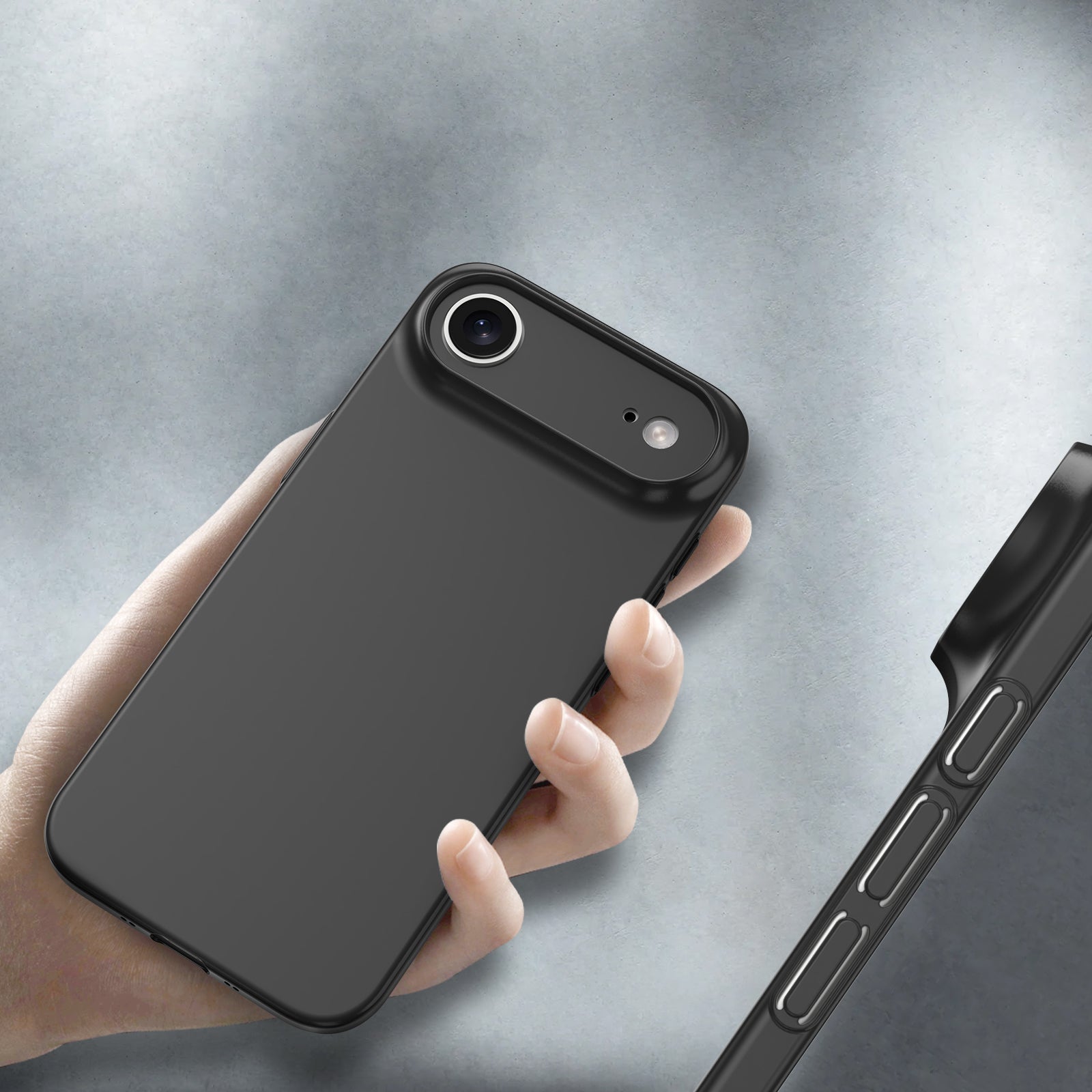 iPhone 17 Air Ultra Slim Case - Deep Black