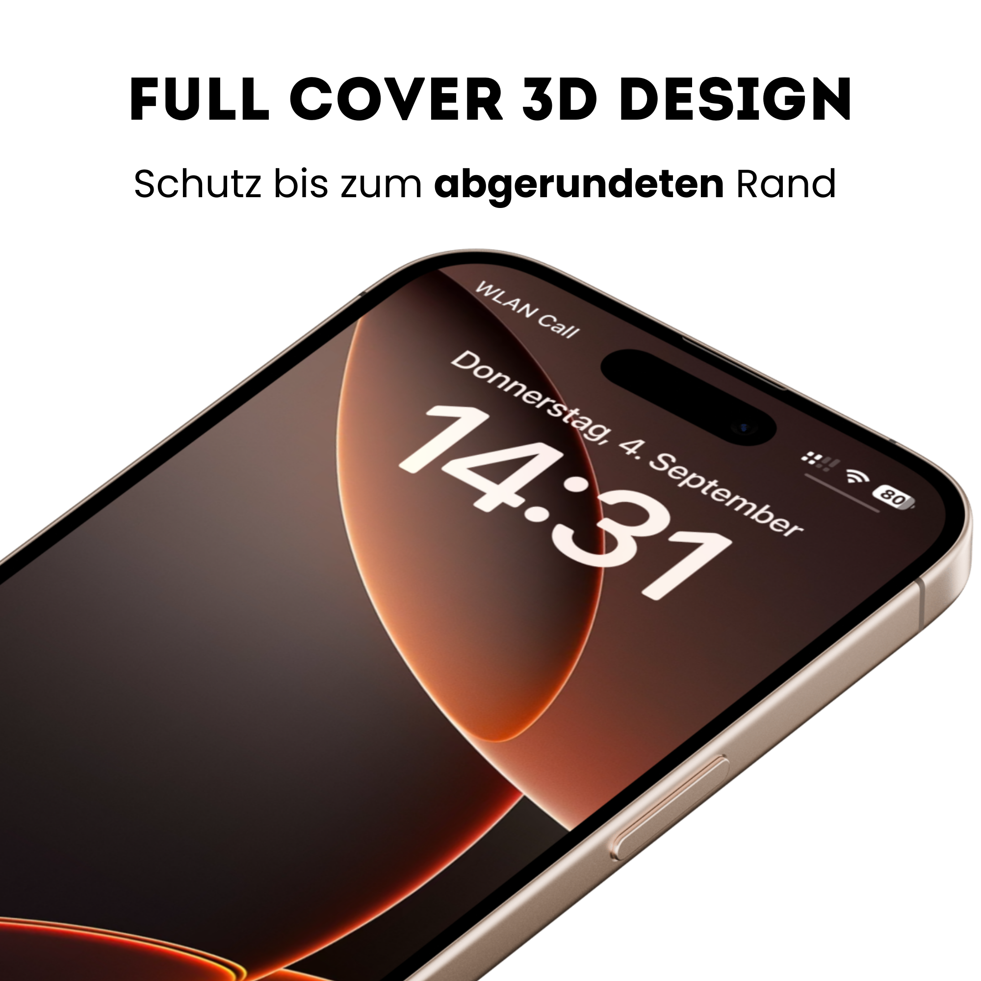"The Curved" Panzerglas - iPhone 17 Displayschutz