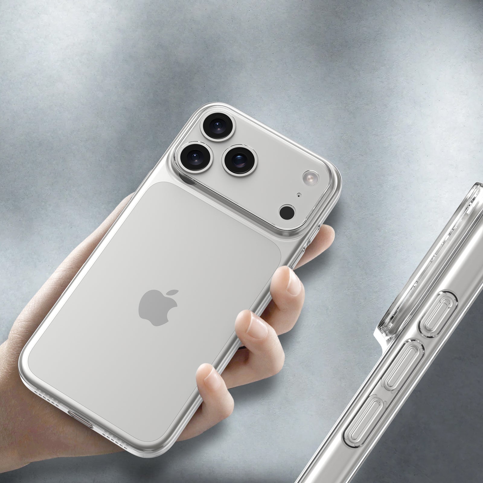 CELLBEE® iPhone 17 Pro Max Hülle – Ultra Slim Case – Transparent Clear