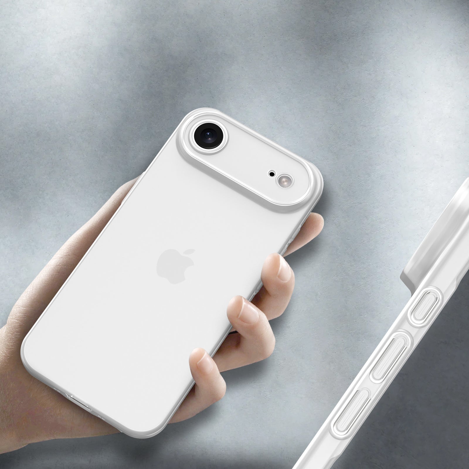 iPhone 17 Air Ultra Slim Case – Milky Transparent