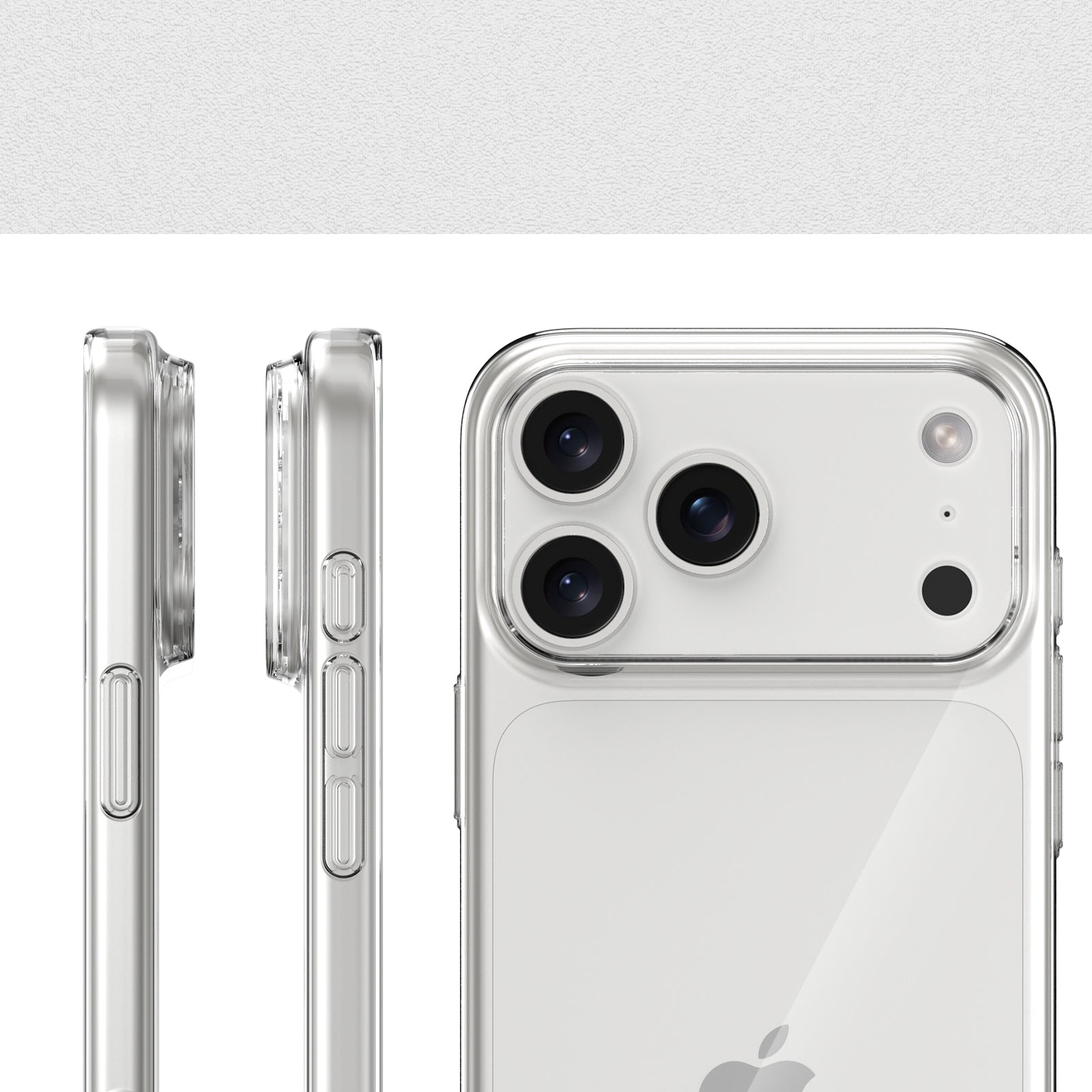 CELLBEE® iPhone 17 Pro Max Hülle – Ultra Slim Case – Transparent Clear