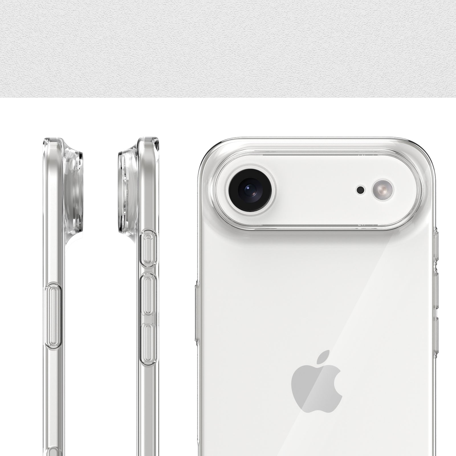 iPhone 17 Air Ultra Slim Case – Transparent Clear