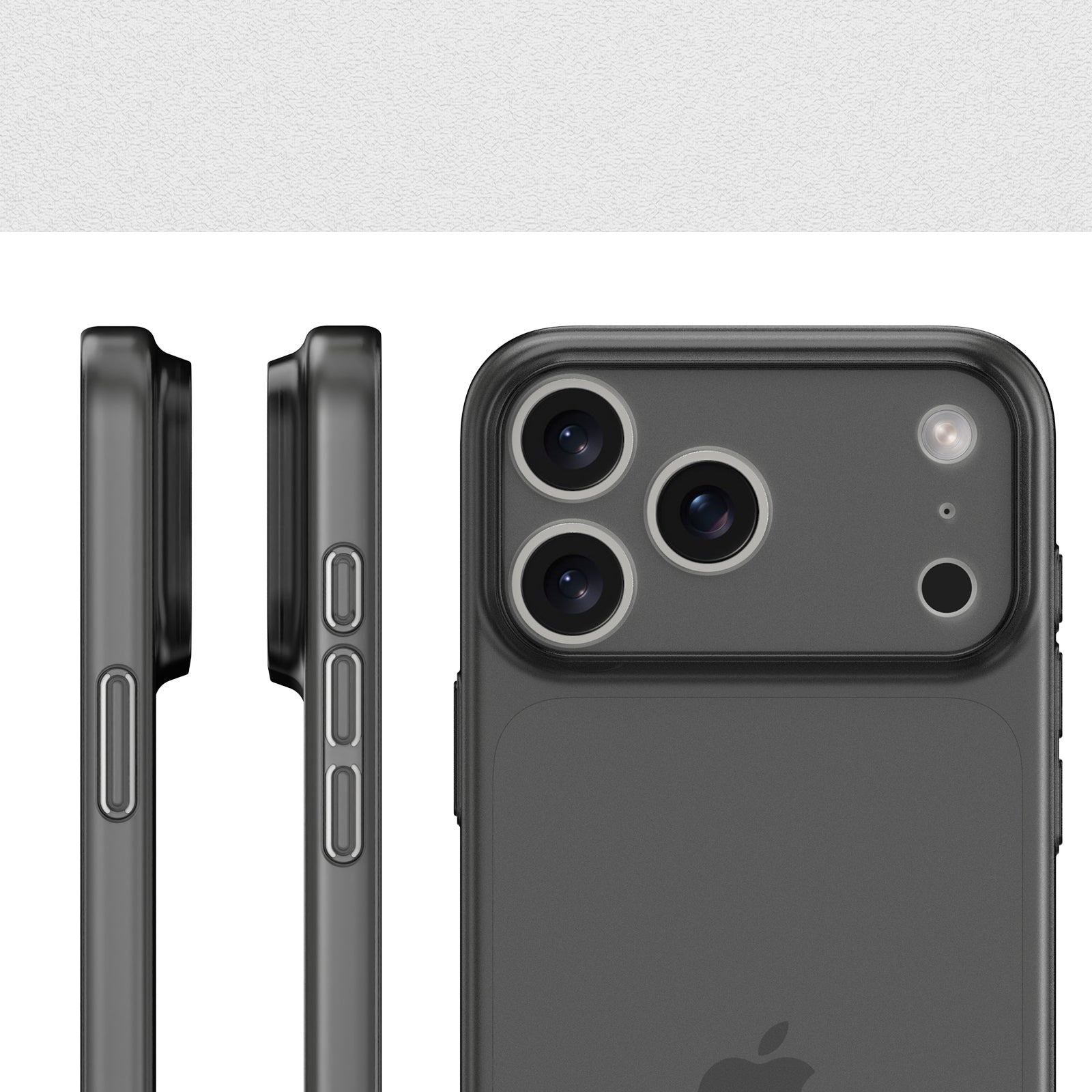 CELLBEE® iPhone 17 Pro Max Hülle – Ultra Slim Case – Simple Gray