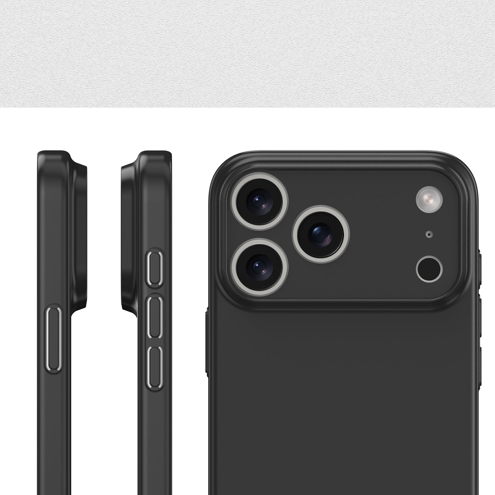 CELLBEE® iPhone 17 Pro Max Hülle – Ultra Slim Case – Deep Black