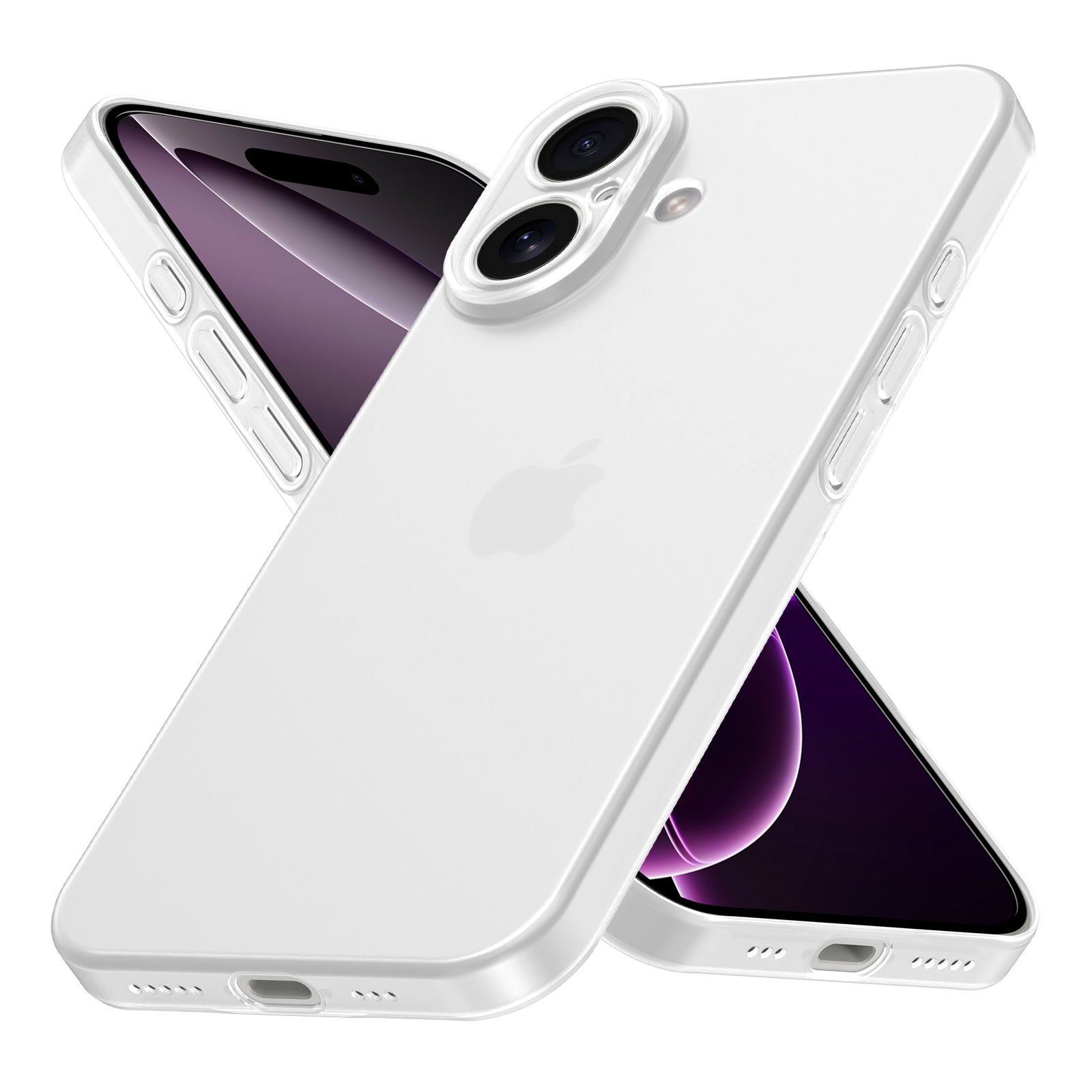 CELLBEE® iPhone 17 Hülle – Ultra Slim Case – Milky Transparent