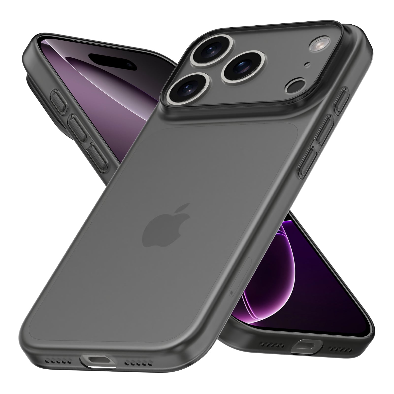 CELLBEE® iPhone 17 Pro Hülle – Ultra Slim Case – Simple Gray
