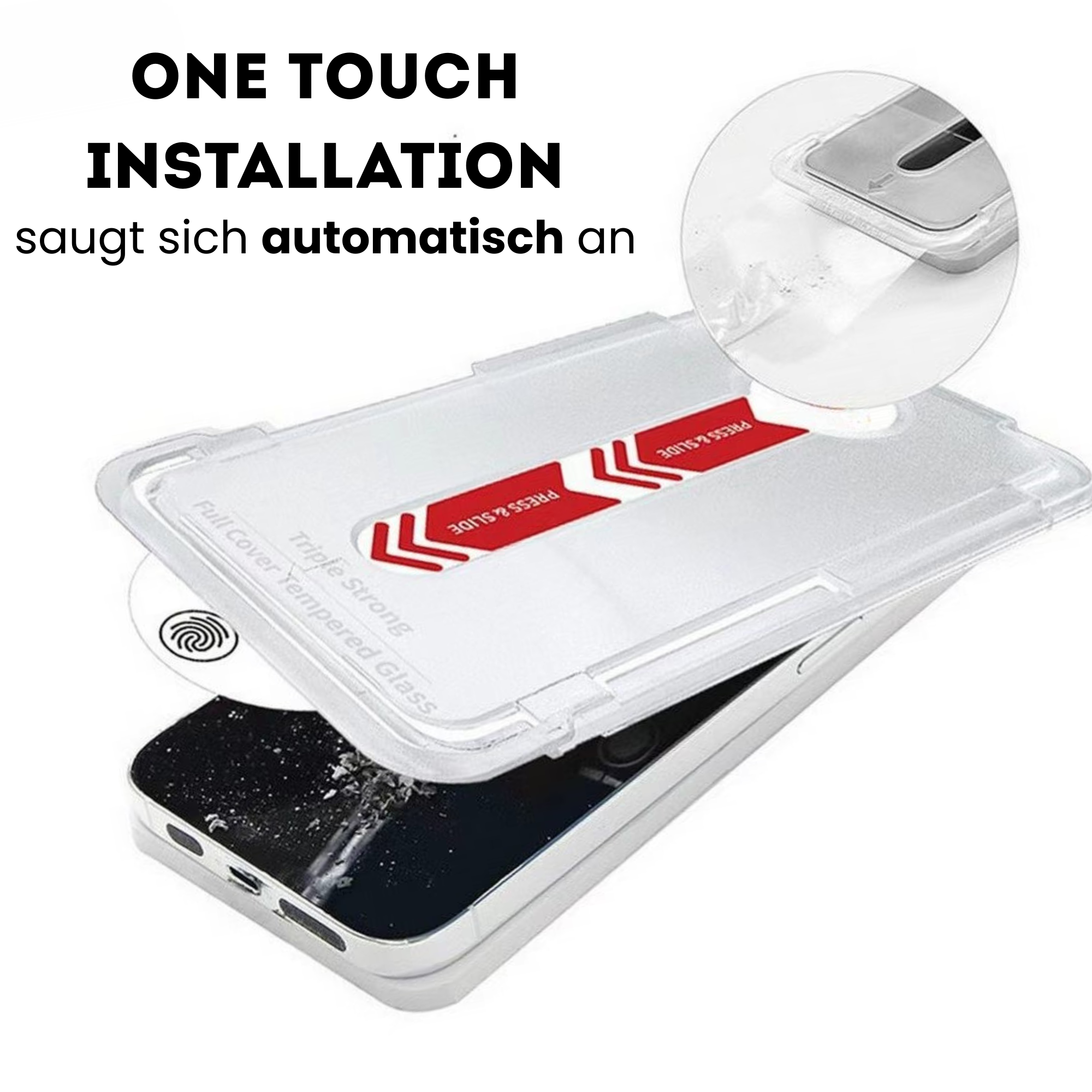 "The Fusion" Panzerglas - iPhone 17 Displayschutz