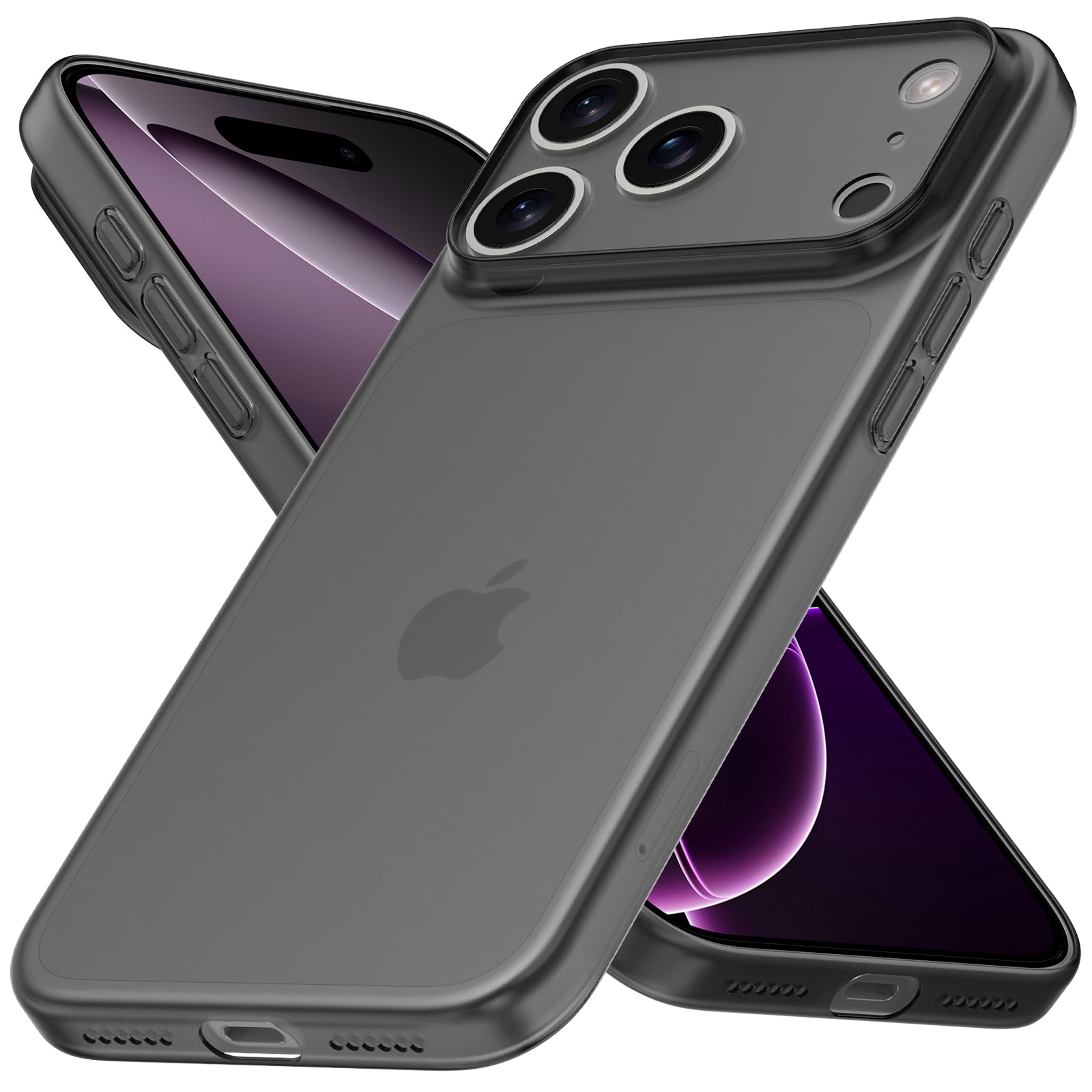 CELLBEE® iPhone 17 Pro Max Hülle – Ultra Slim Case – Simple Gray