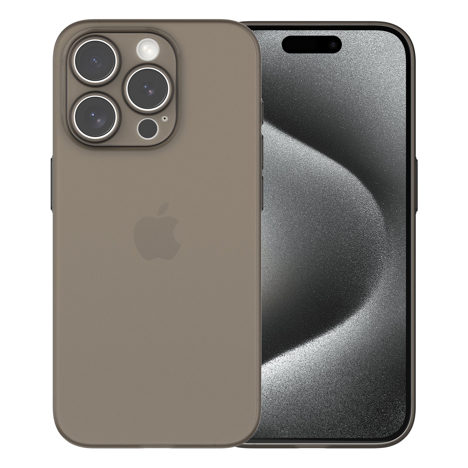 iPhone 16 Pro Max Hülle - Ultra Slim Case - Simple Gray