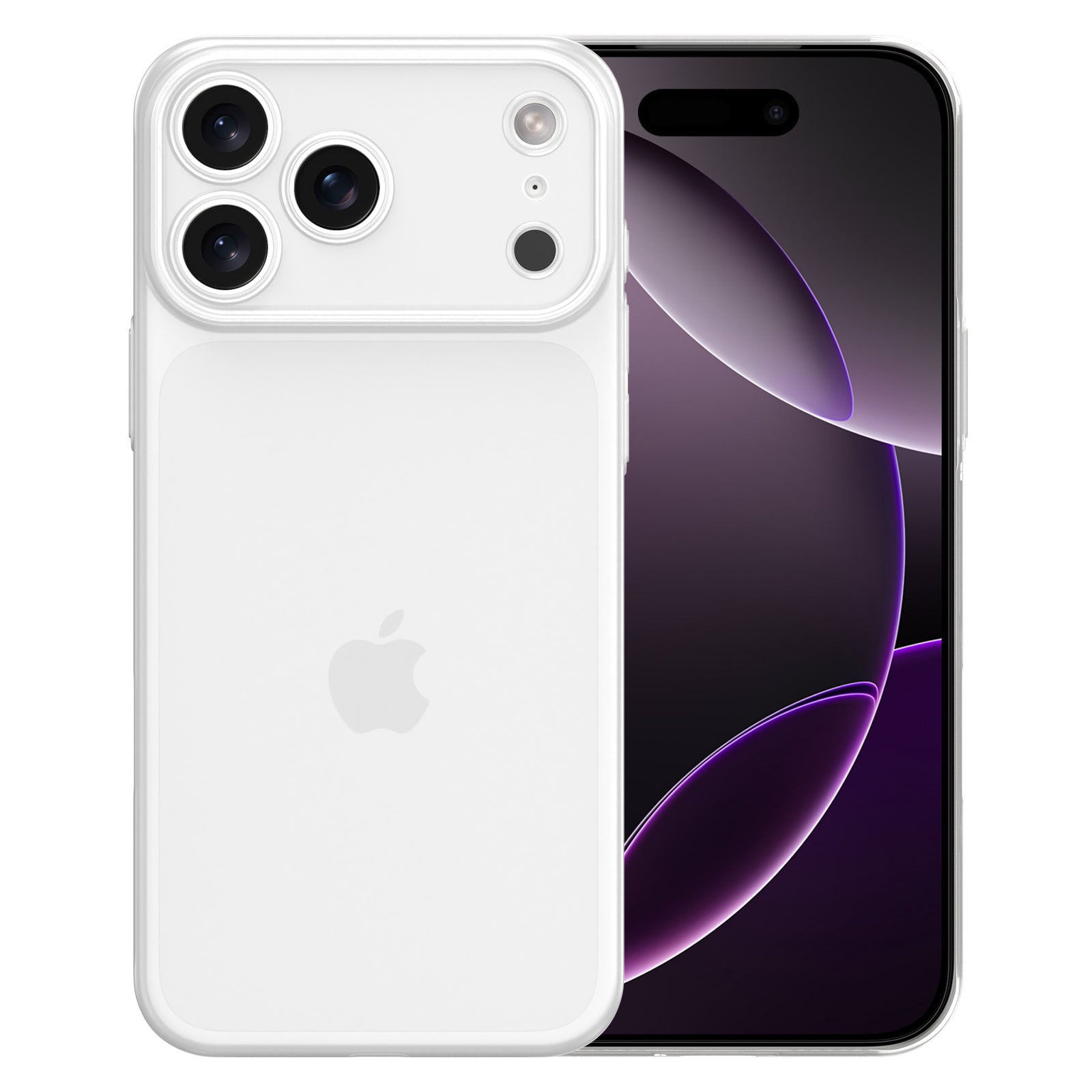 CELLBEE® iPhone 17 Pro Max Hülle – Ultra Slim Case – Milky Transparent