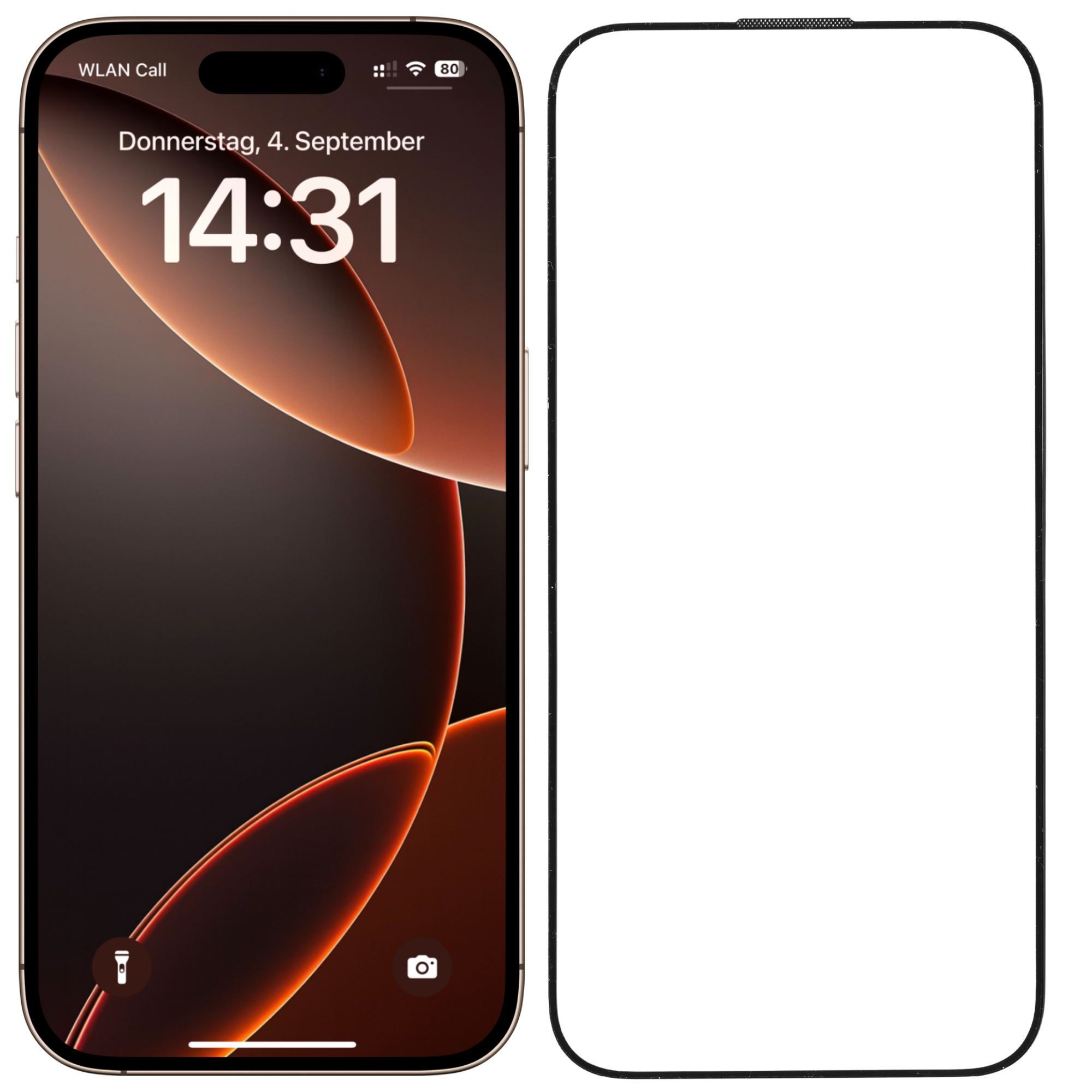 "The Curved" Panzerglas - iPhone 17 Displayschutz