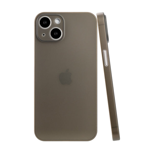 iPhone 15 Ultra Slim Case - Simple Gray - Hülle iPhone