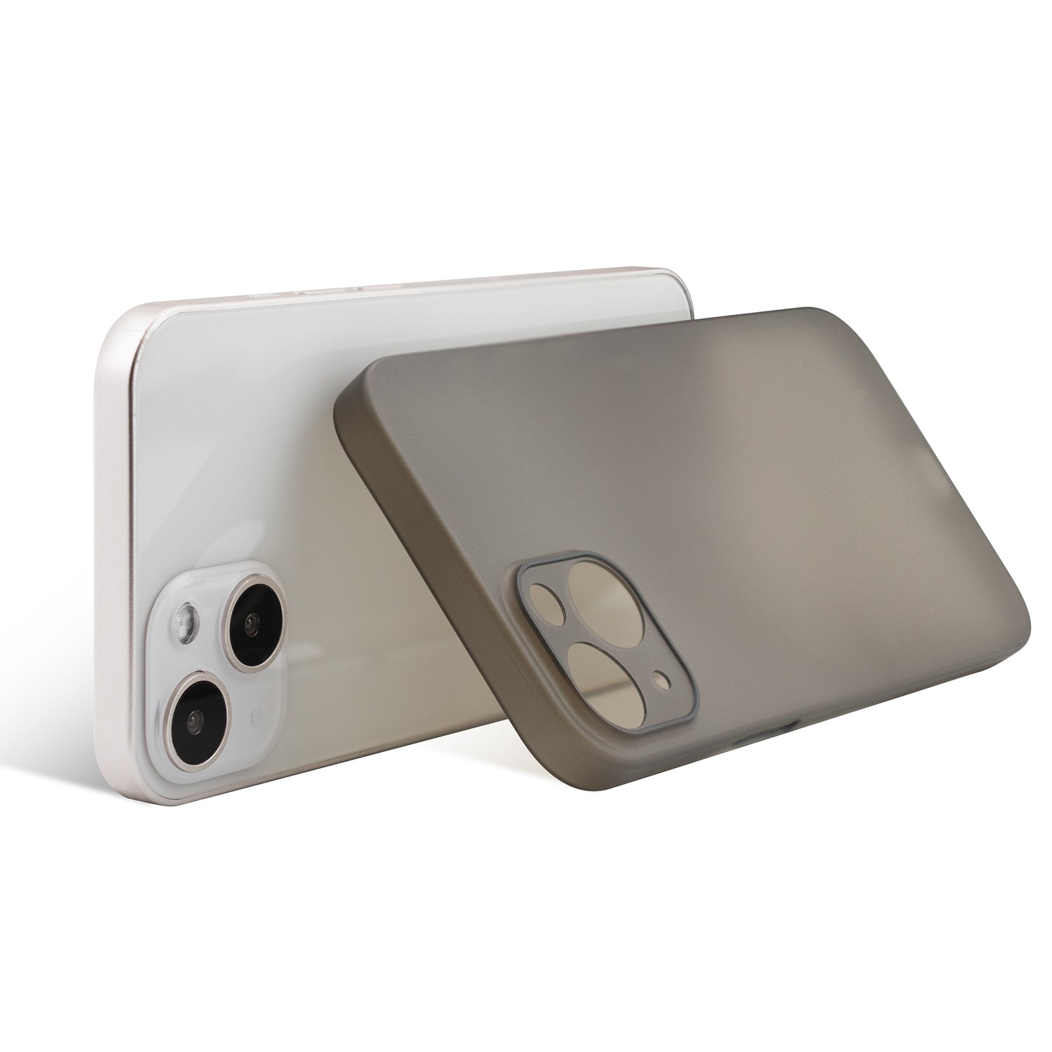 iPhone 15 Plus Ultra Slim Case - Simple Gray