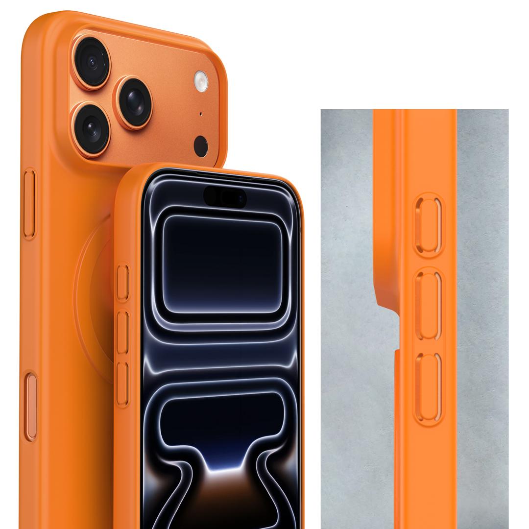 CELLBEE® iPhone 17 Pro Hülle – Ultra Slim Case – Cosmic Orange