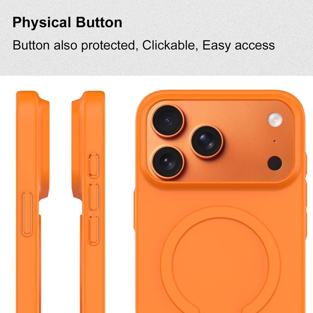 CELLBEE® iPhone 17 Pro Hülle – Ultra Slim Case – Cosmic Orange