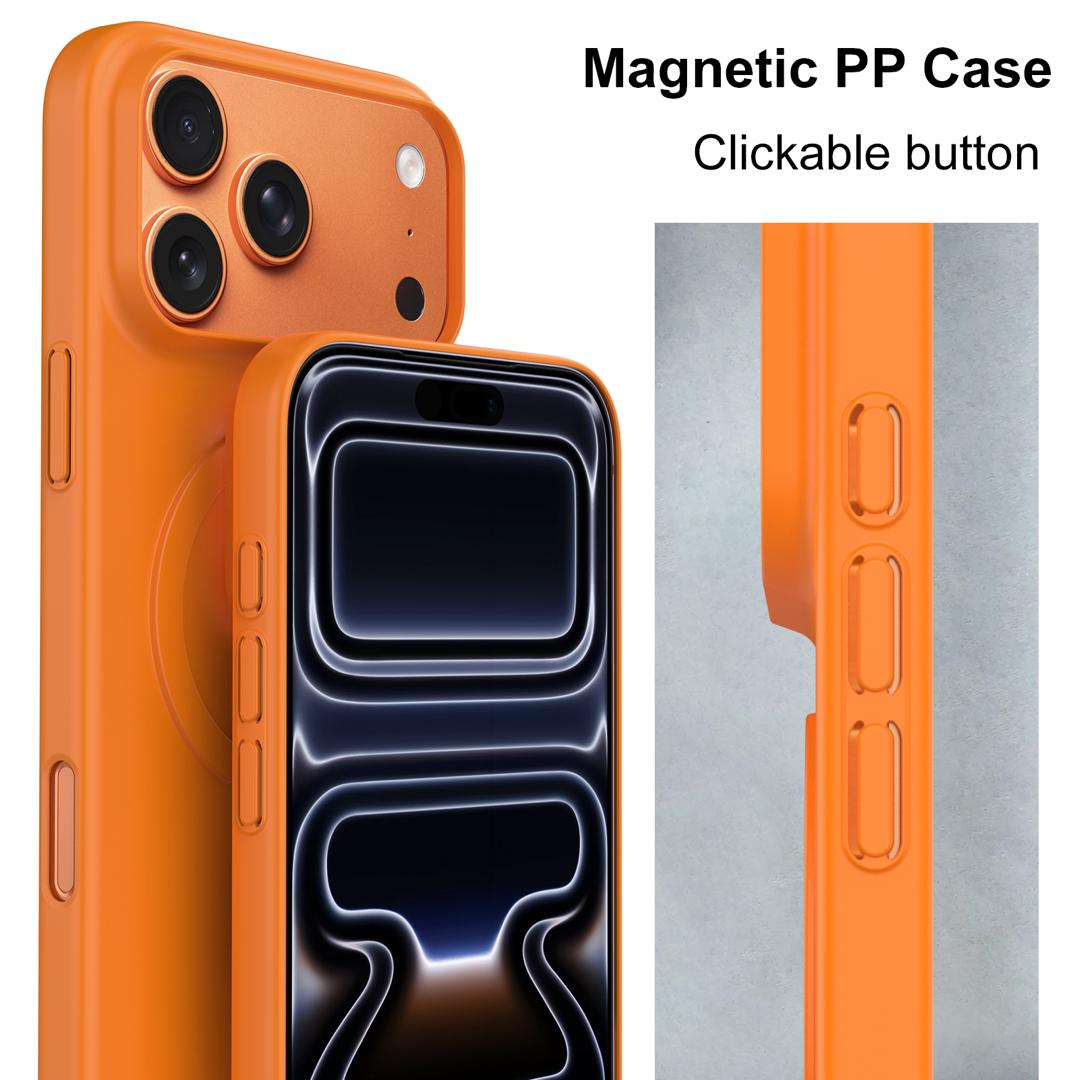 CELLBEE® iPhone 17 Pro Hülle – Ultra Slim Case – Cosmic Orange