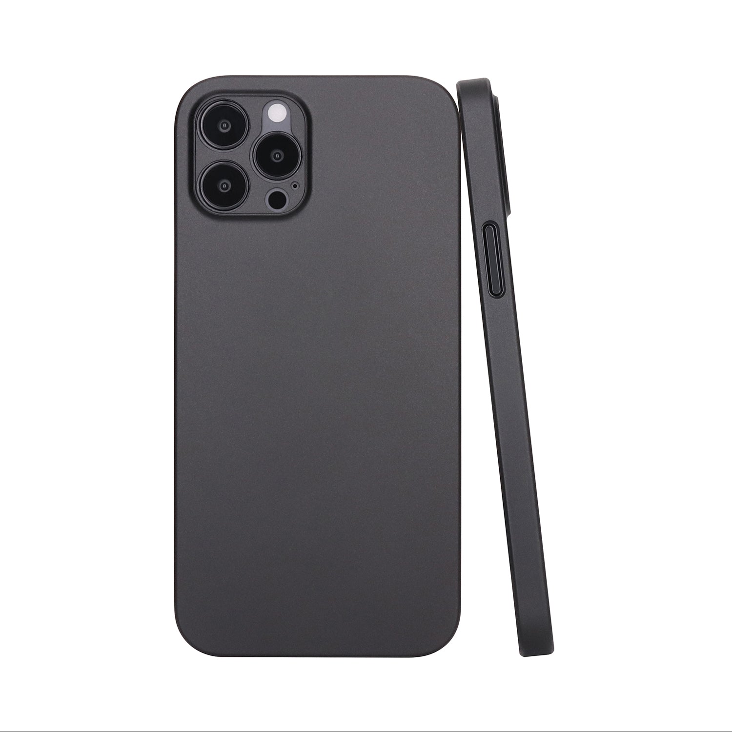 iPhone 12 Pro Max Ultra Slim Case - Deep Black