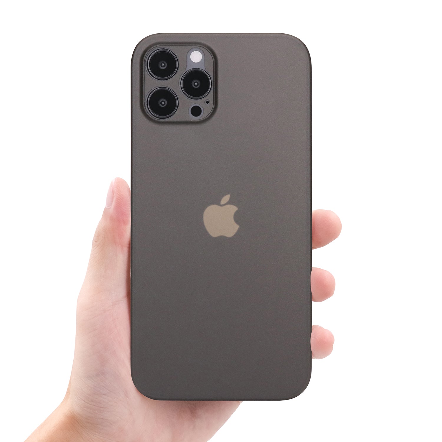 <transcy>iPhone 12 Pro Ultra Slim Case - Simple Gray</transcy>